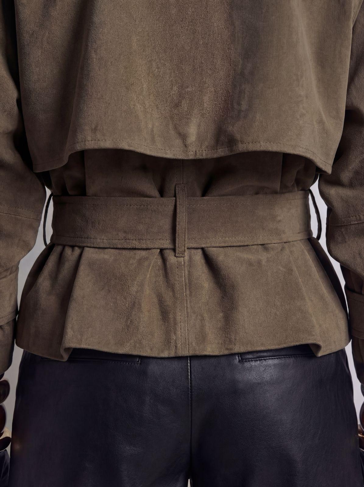 NOAMI  Suede Belted Jacket-thumbmail-9