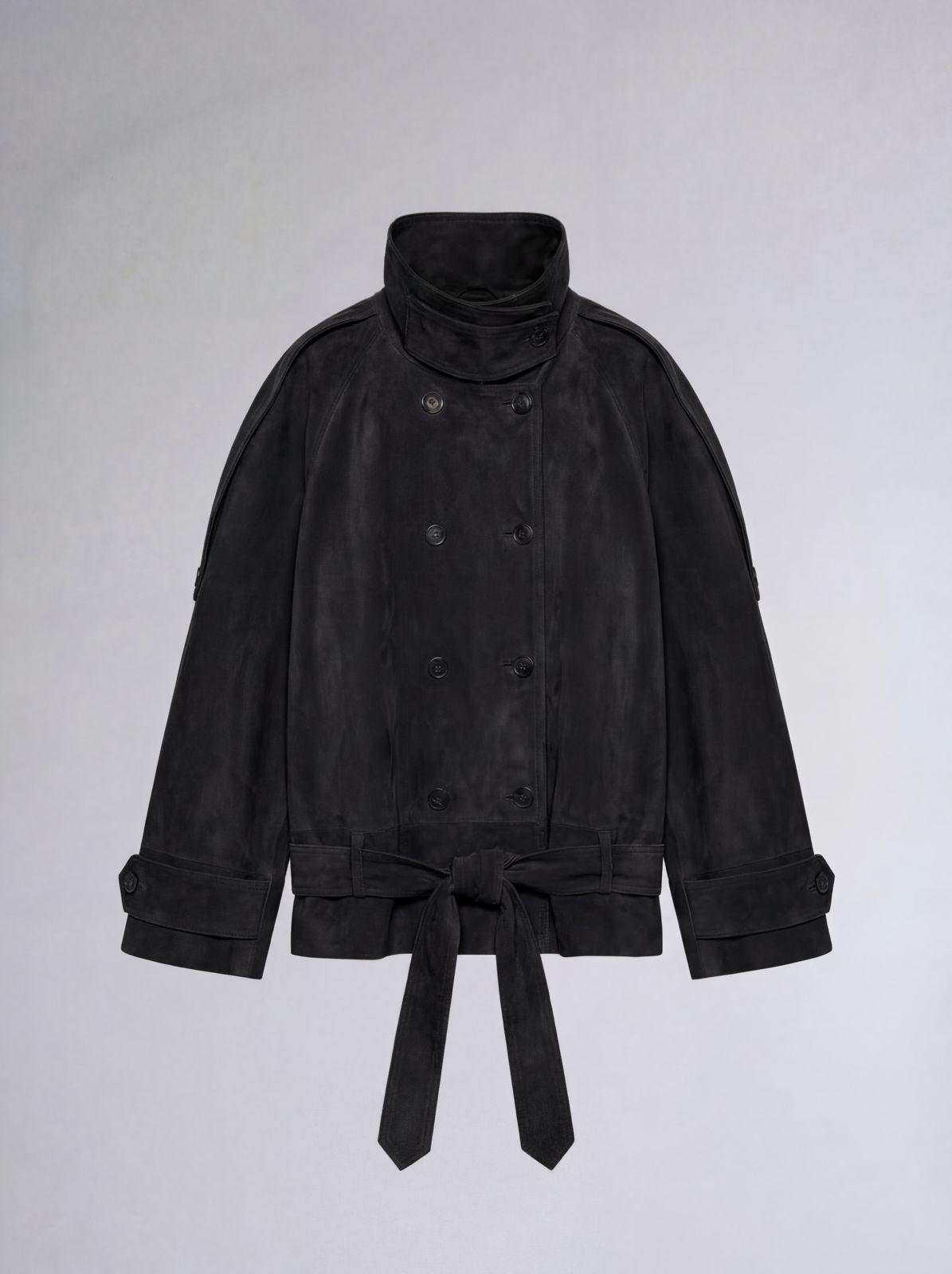NOAMI  Suede Belted Jacket-thumbmail-5