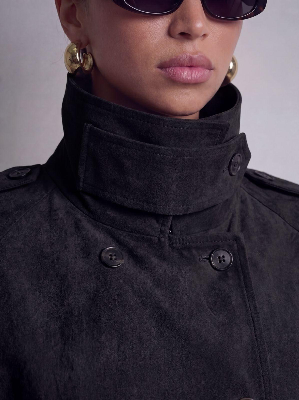 NOAMI  Suede Belted Jacket-thumbmail-4