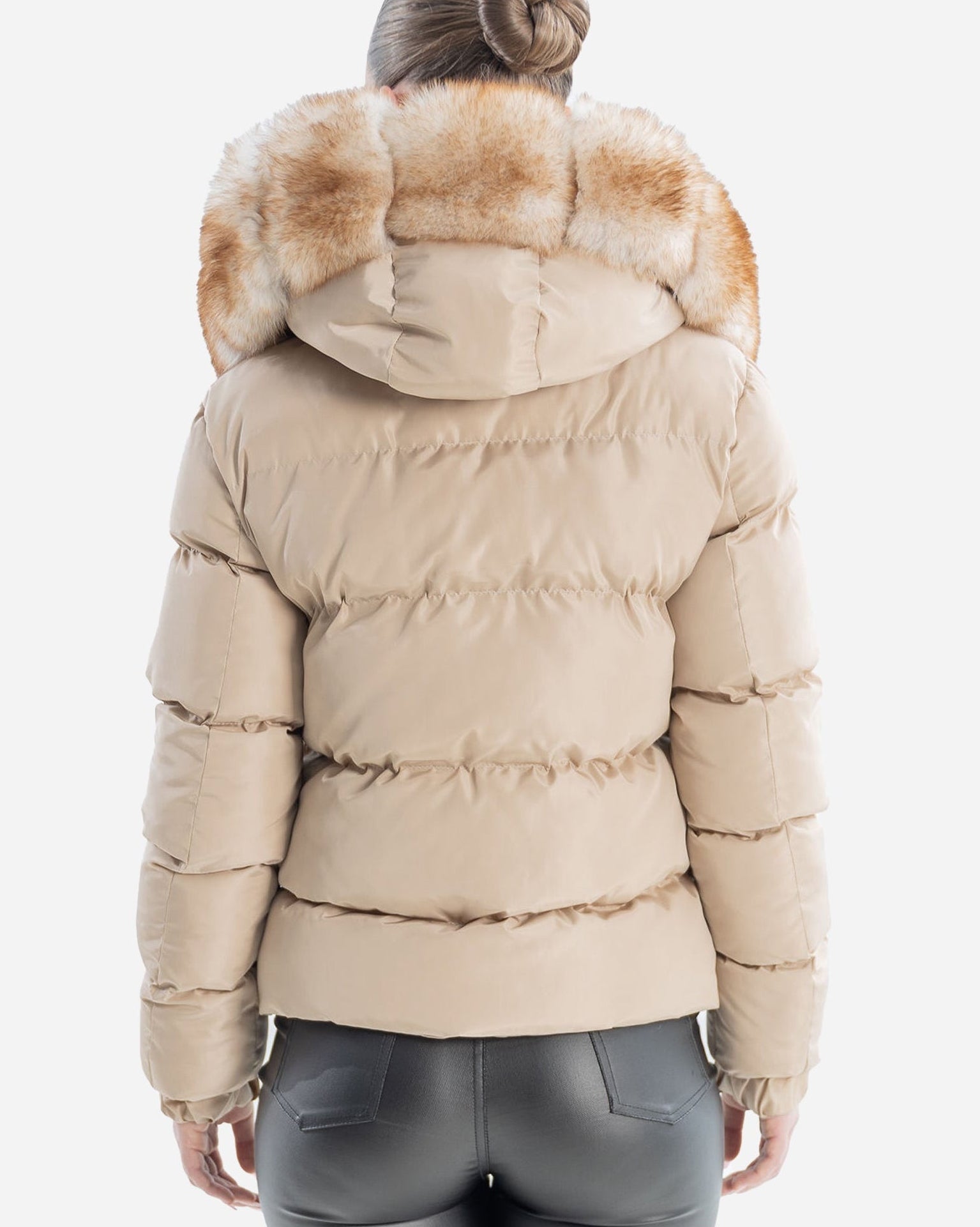 Eddy Down Puffer With Removable Natural Fur-thumbmail-4