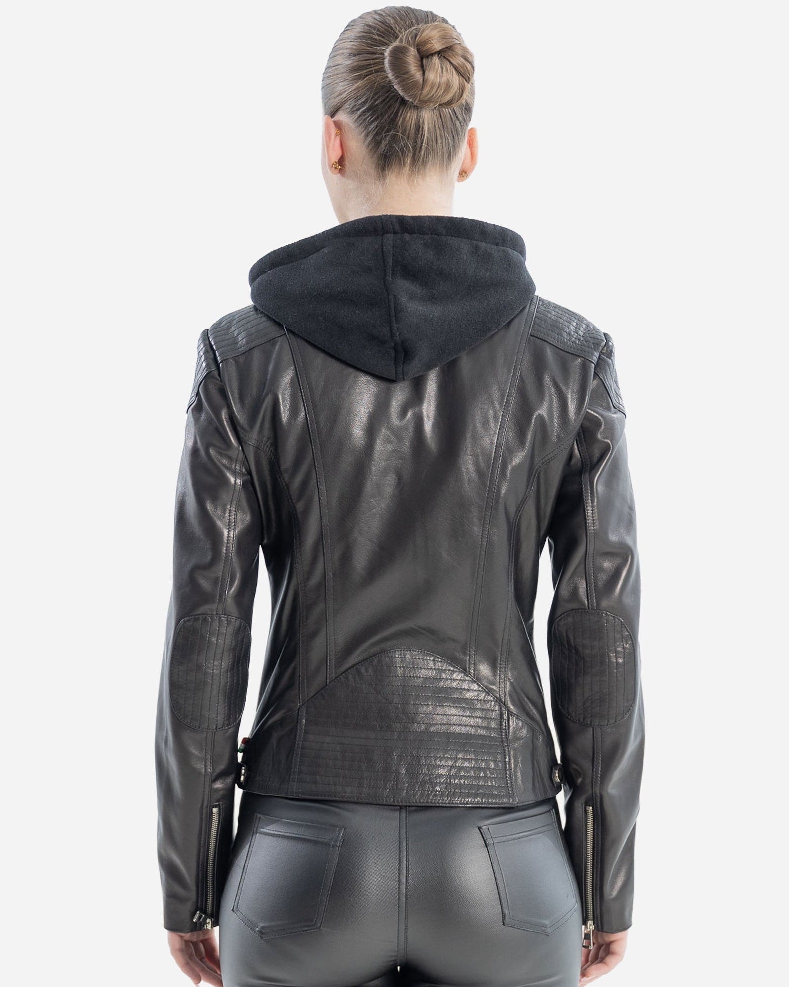 Alisa Biker Leather Jacket-thumbmail-4