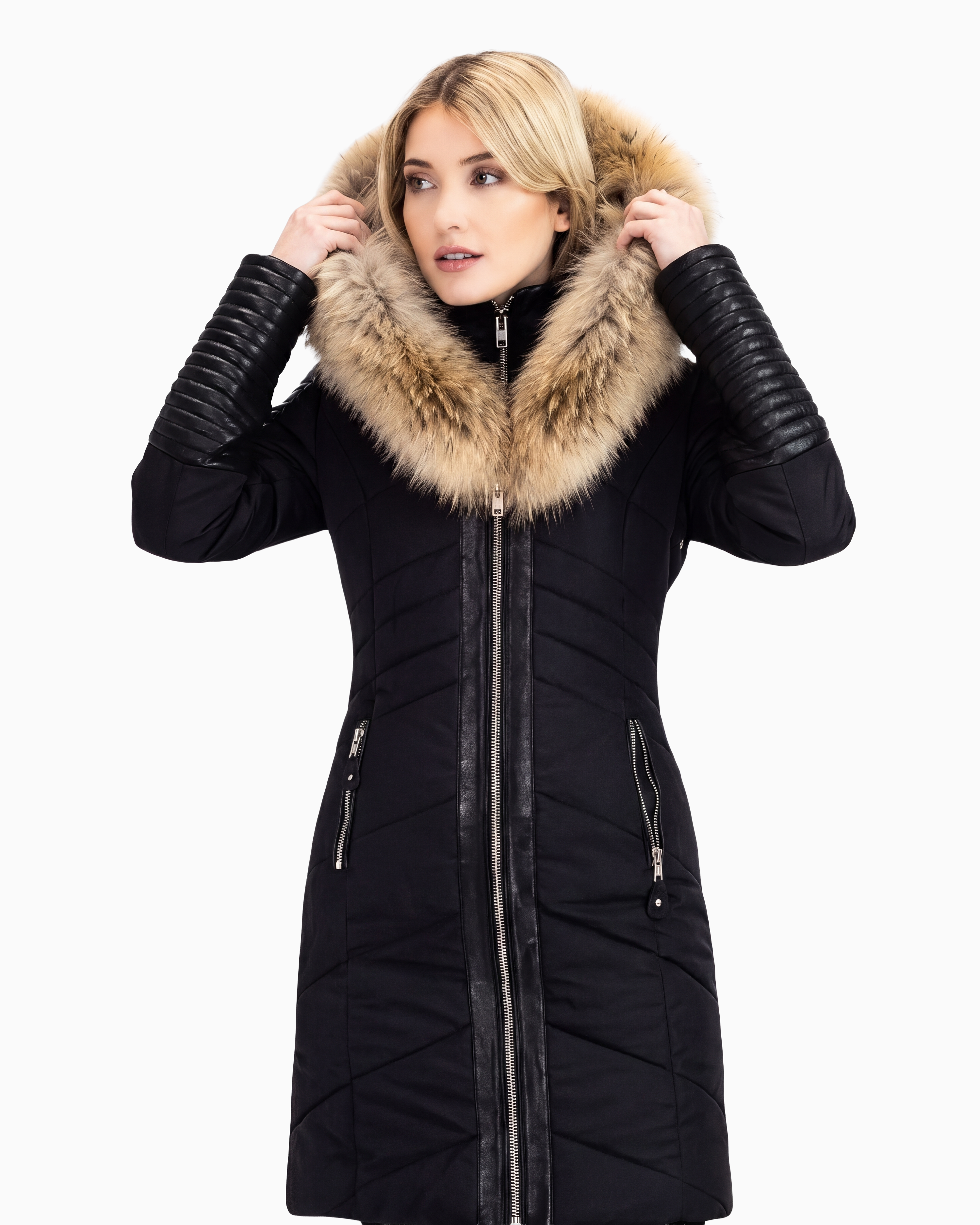 Hailey Parka With  Natural Fur