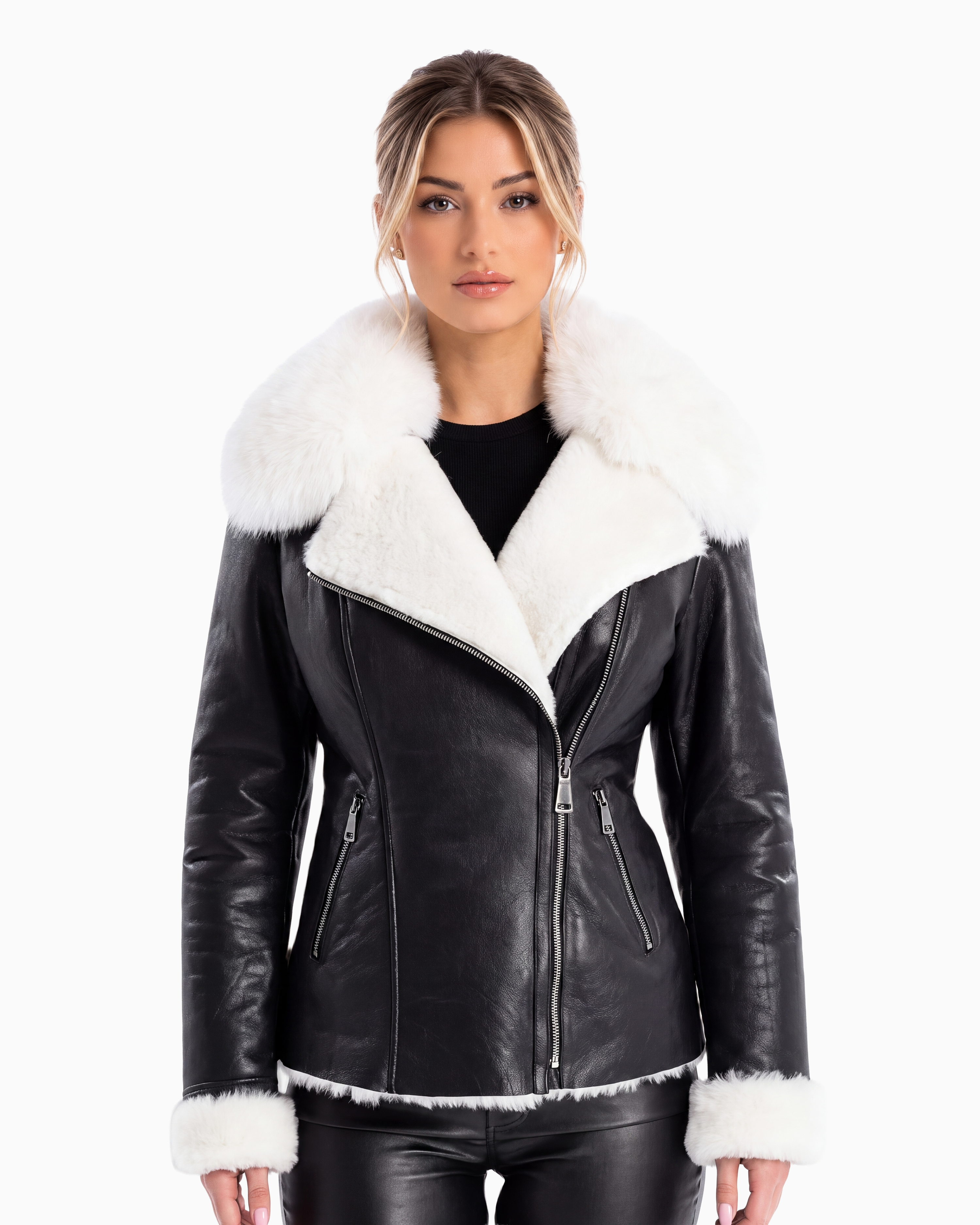 Alicya Real Shearling -Fox Jacket