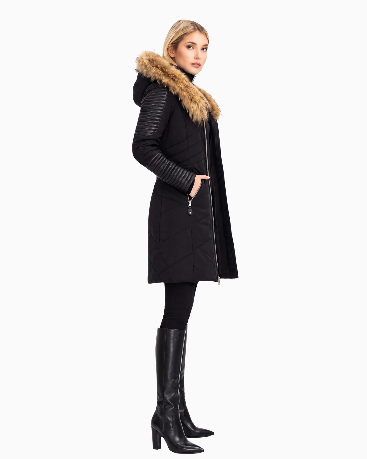 Hailey Parka With  Natural Fur-thumbmail-3