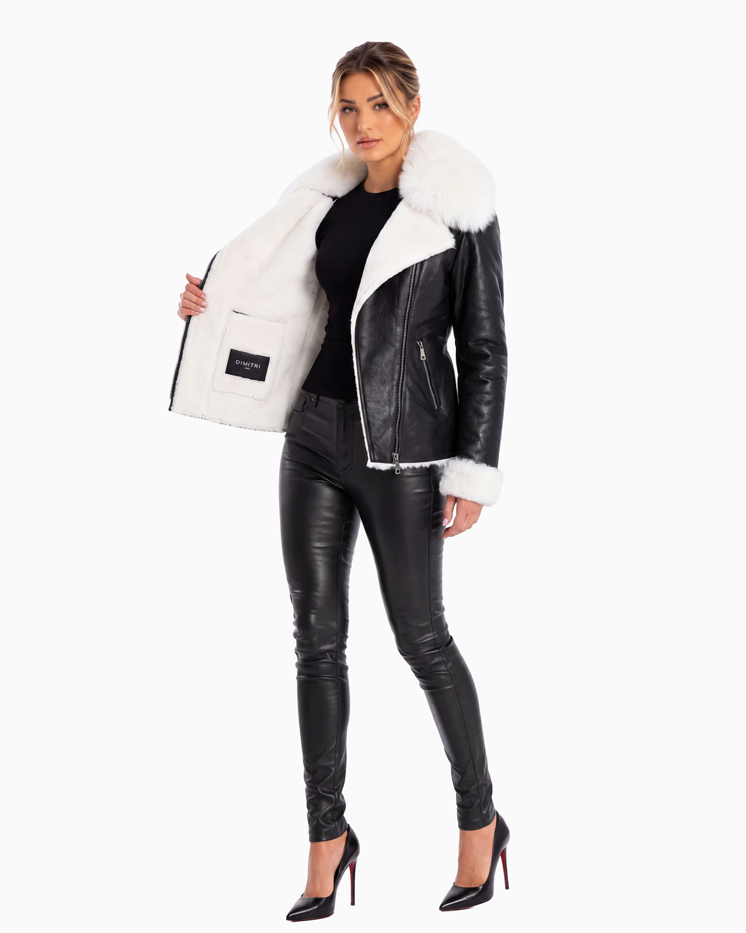 Alicya Real Shearling -Fox Jacket-thumbmail-3