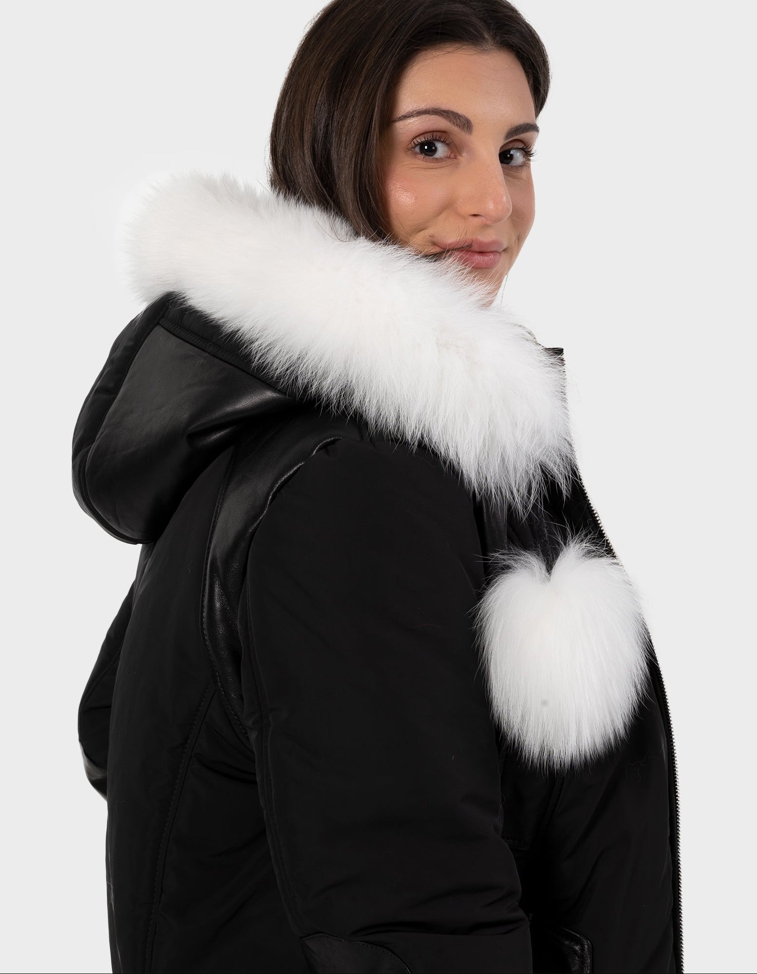 ARIA FOX TRIM BOMBER JACKET – Dimitri