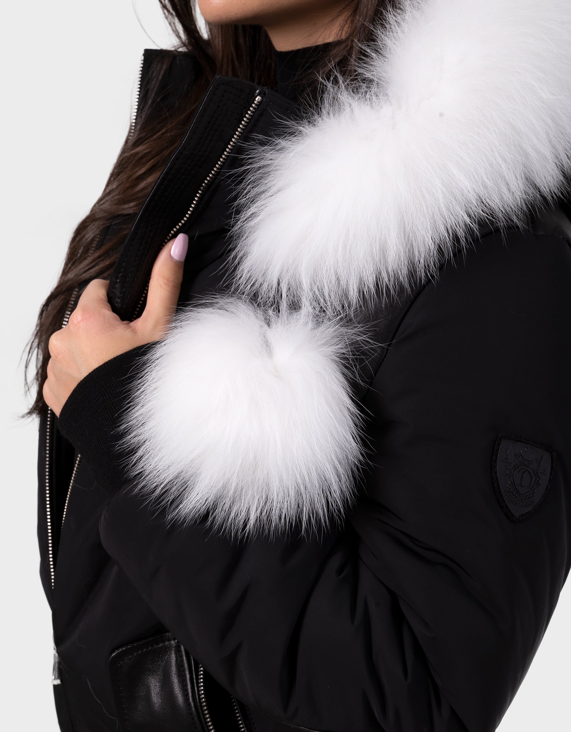 ARIA FOX TRIM BOMBER JACKET-4