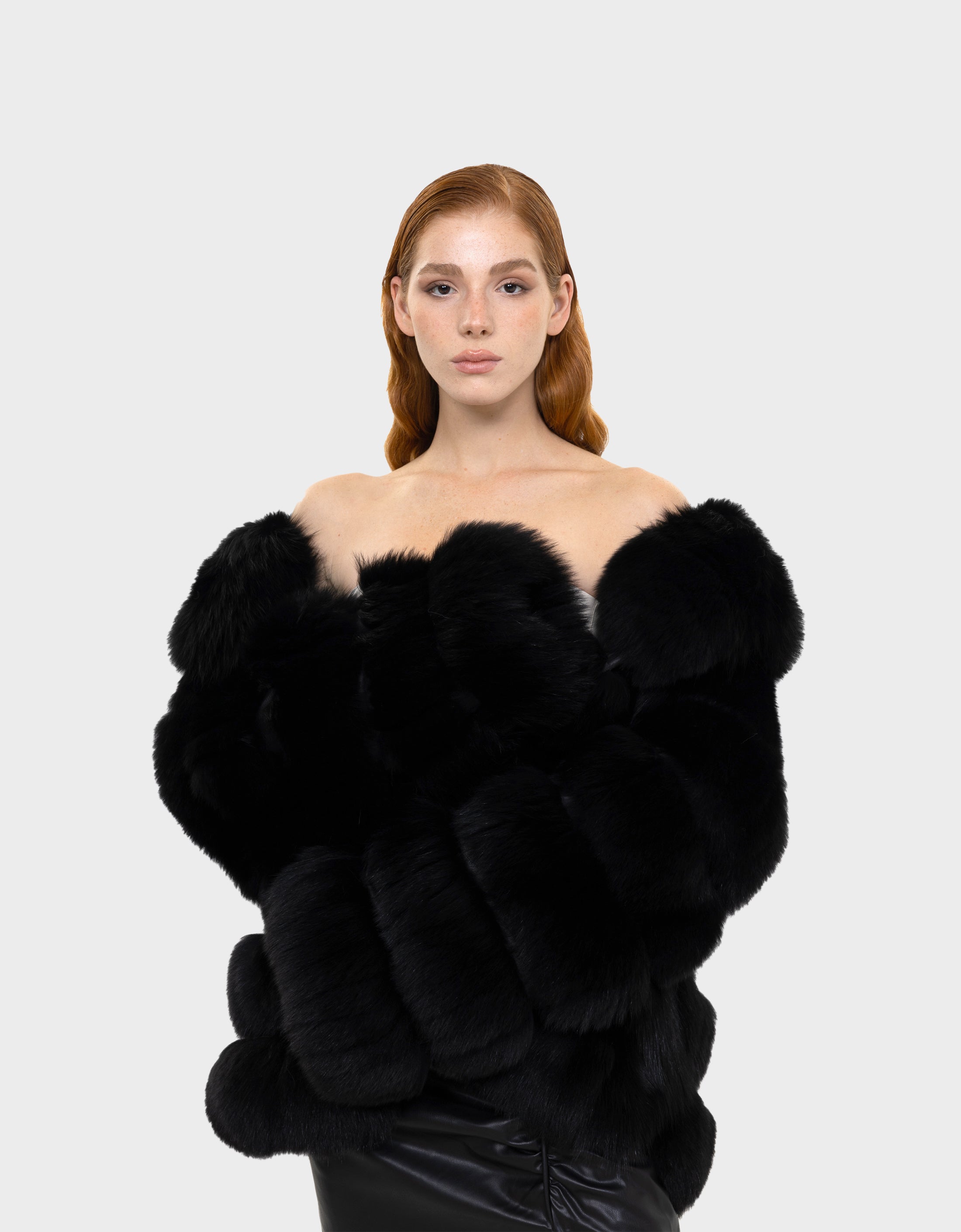 Alicent Black Fox Jacket-thumbmail-3