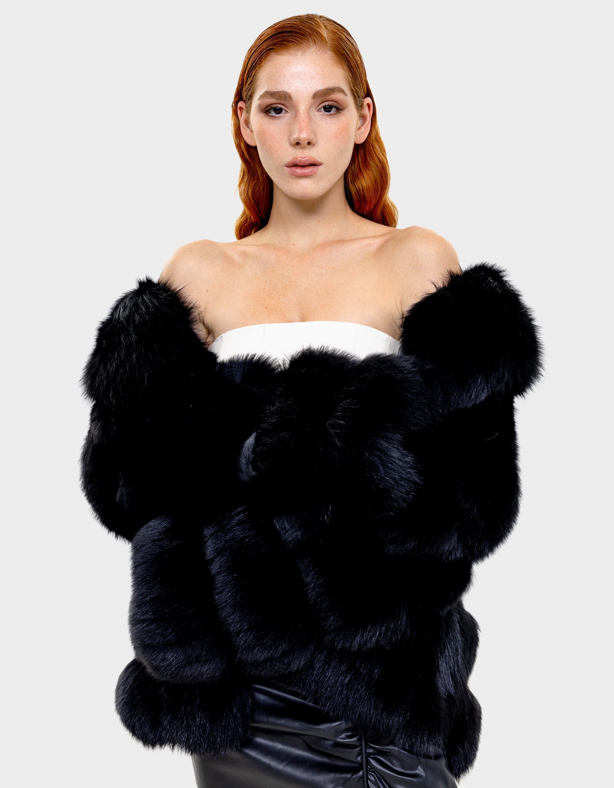 Alicent  White Fox Jacket-thumbmail-5