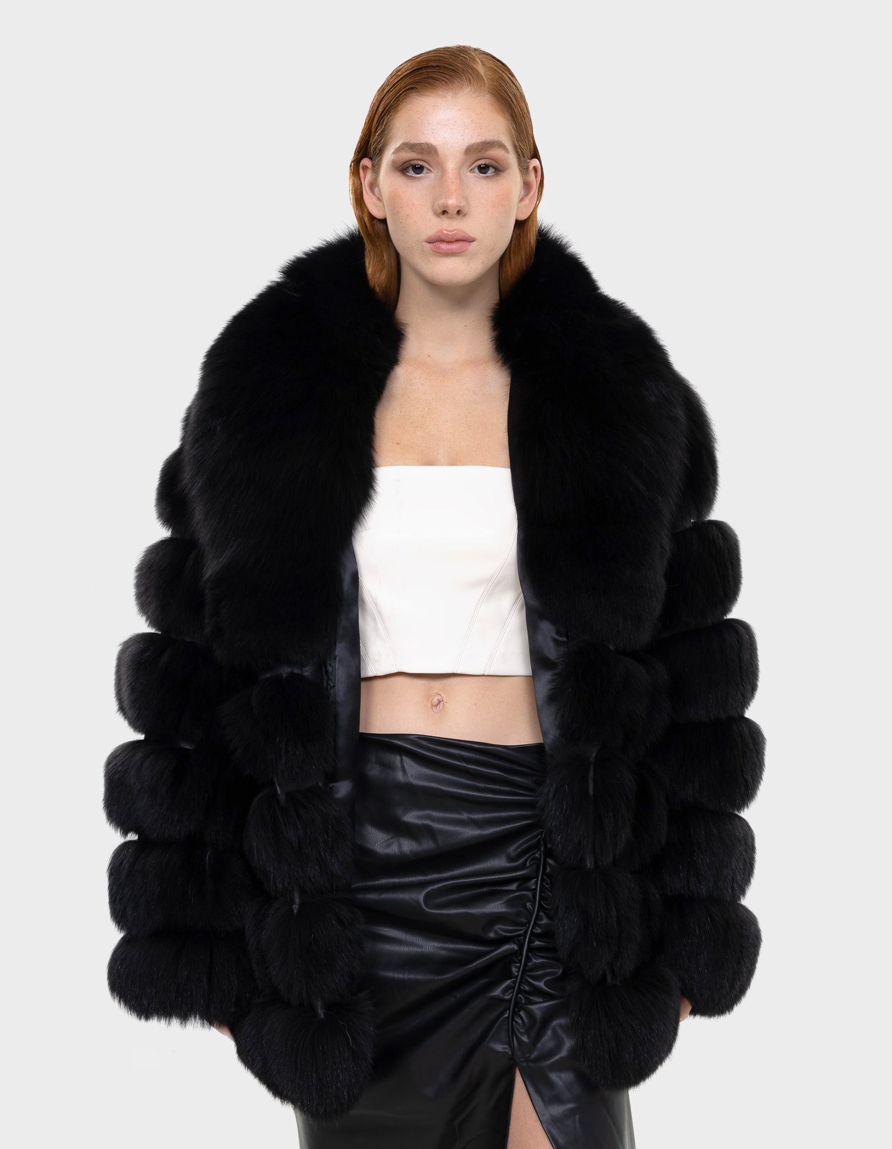 Alicent  White Fox Jacket-thumbmail-3