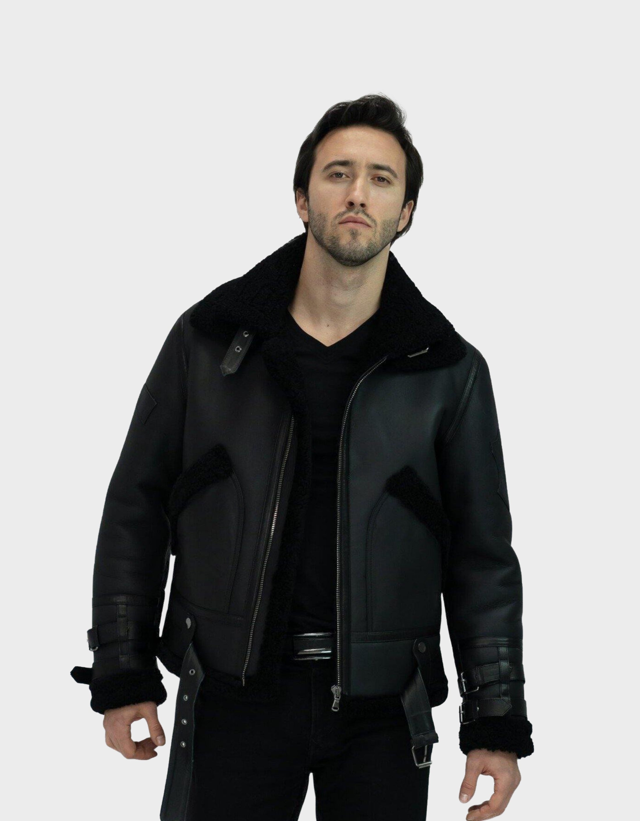 Chris  Sheepskin Jacket-thumbmail-1