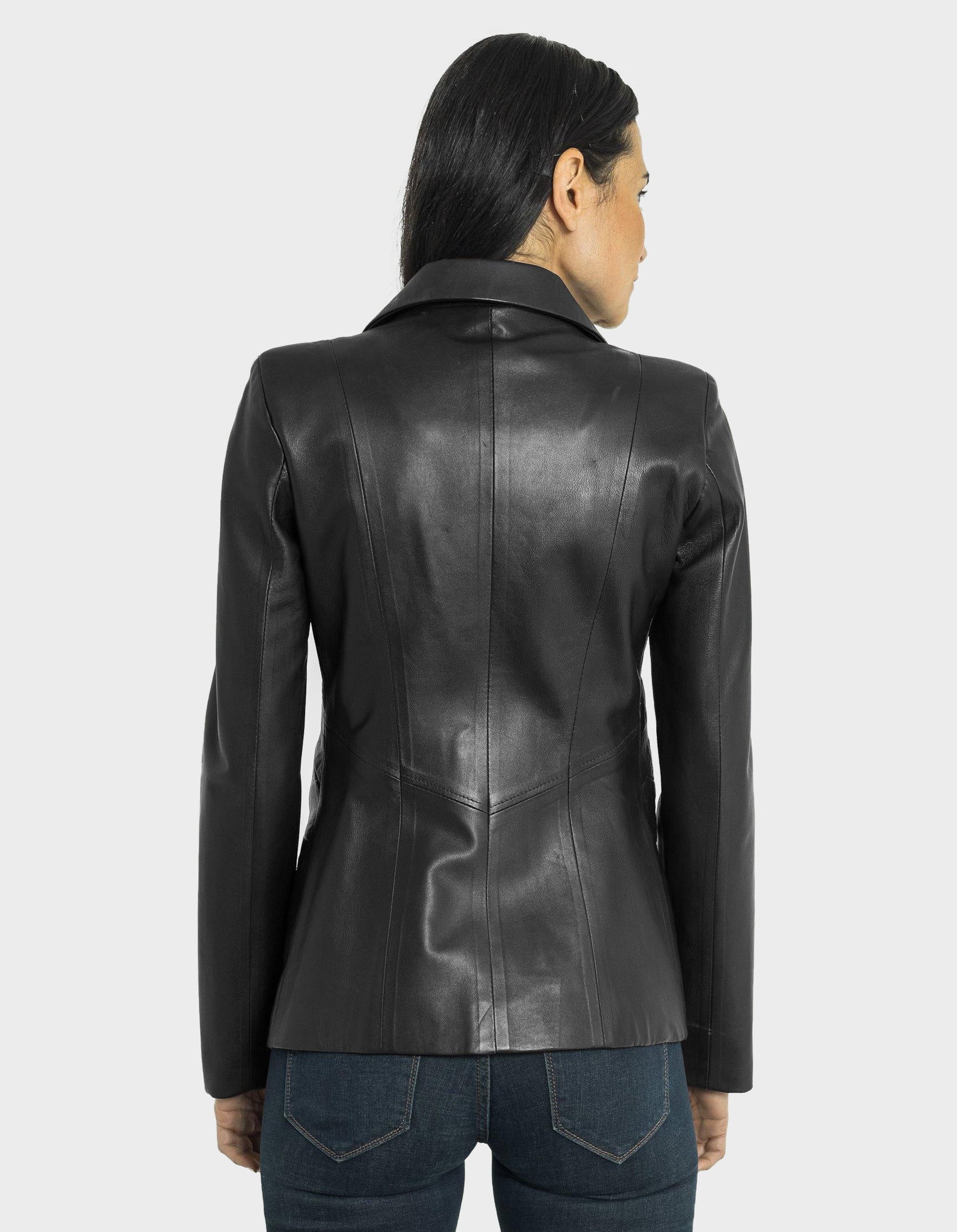 Daniela Leather Blazer-thumbmail-11