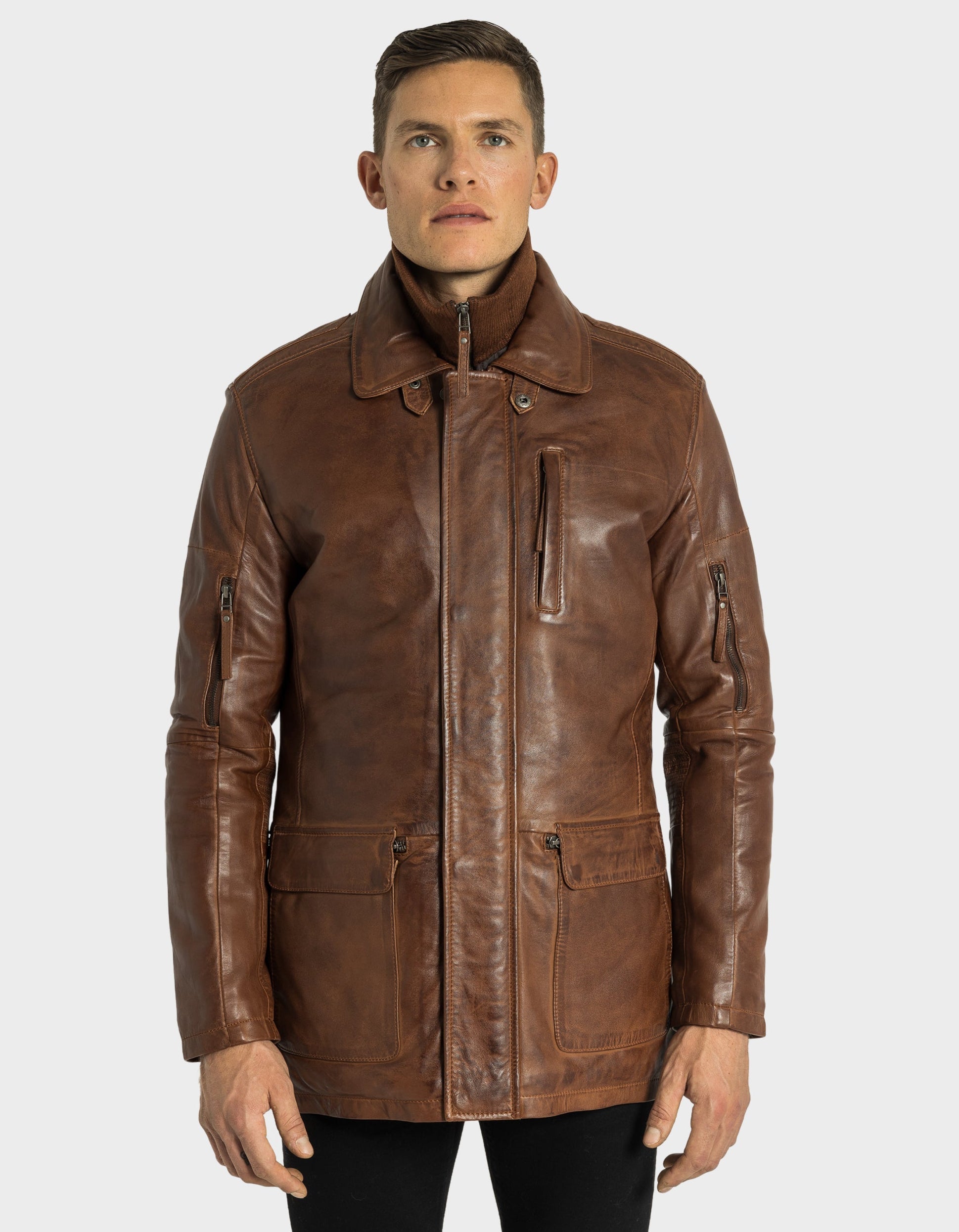 Daniel Leather Jacket – Dimitri