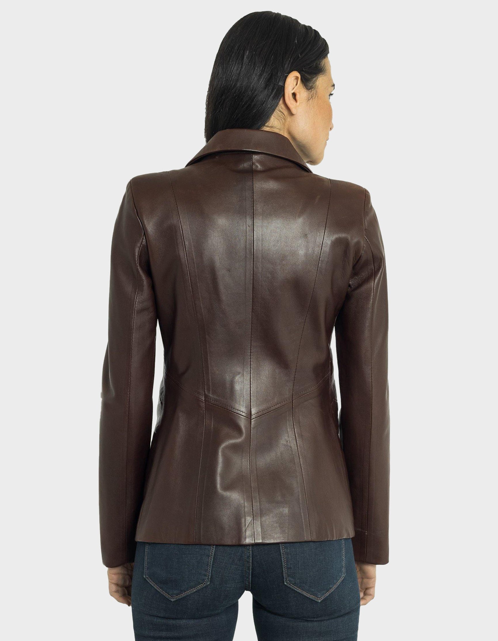 Daniela Leather Blazer-thumbmail-4