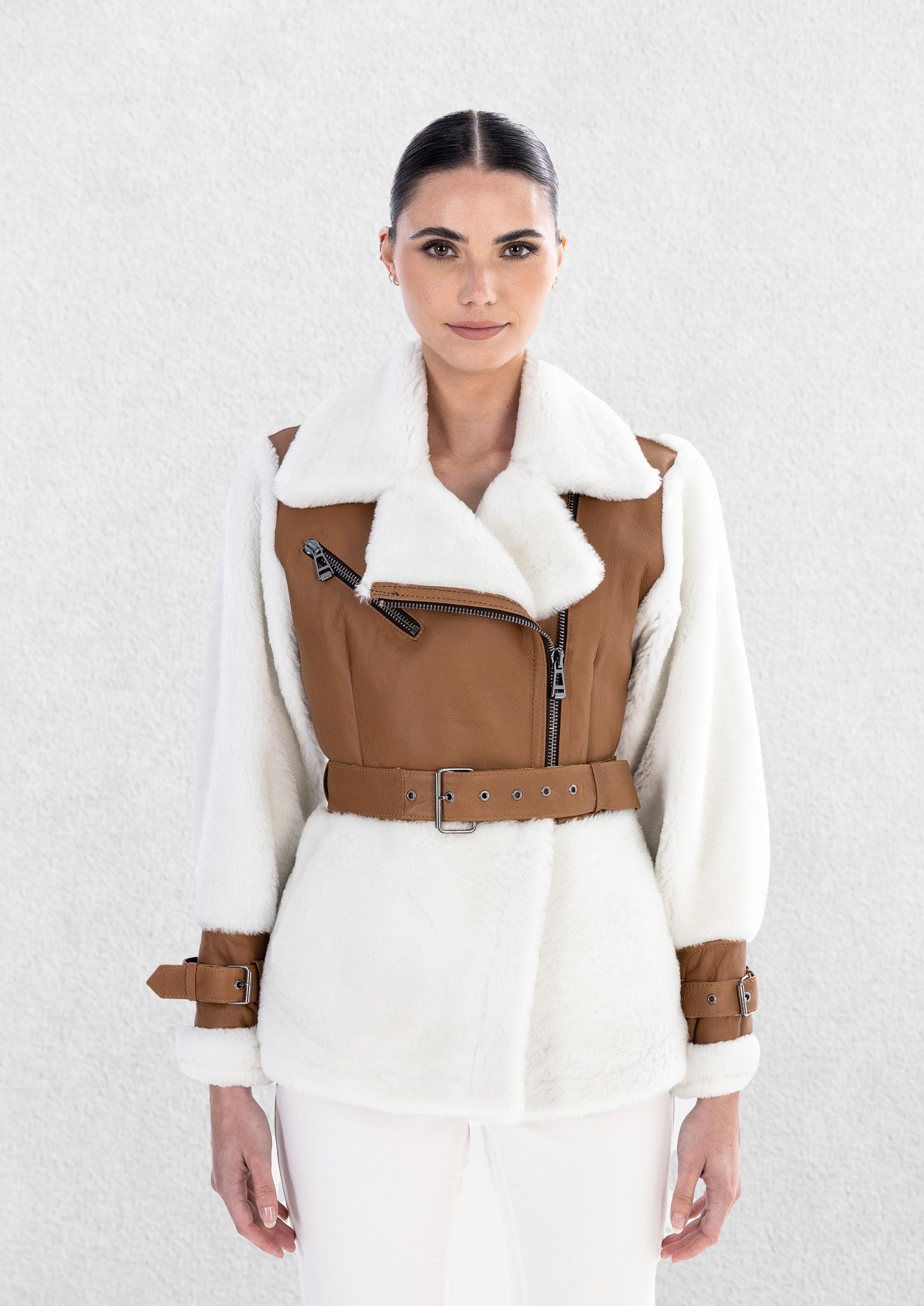 ELIZABETH SHEARLING JACKET