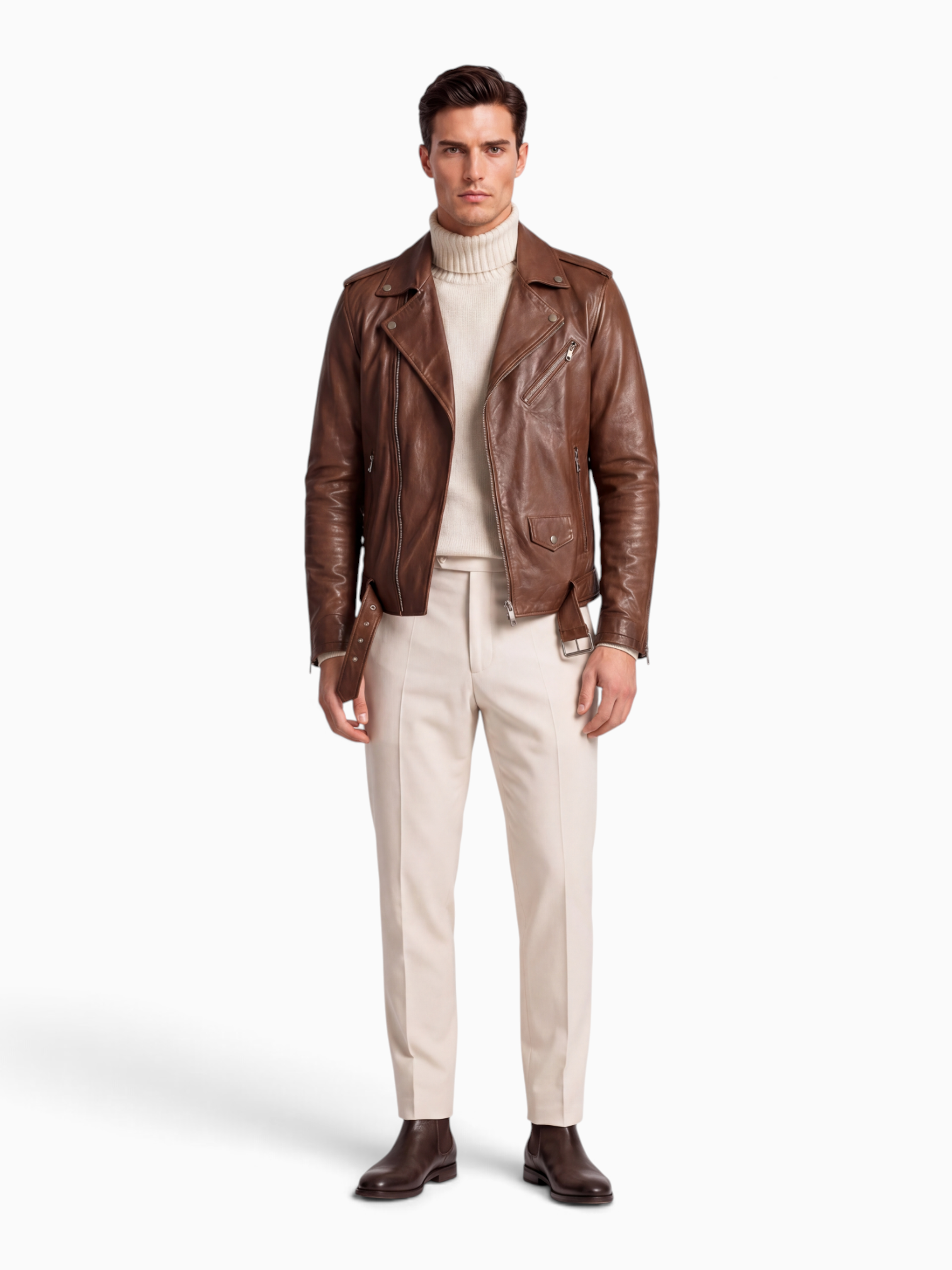 AMIRI BIKER LEATHER JACKET-thumbmail-4