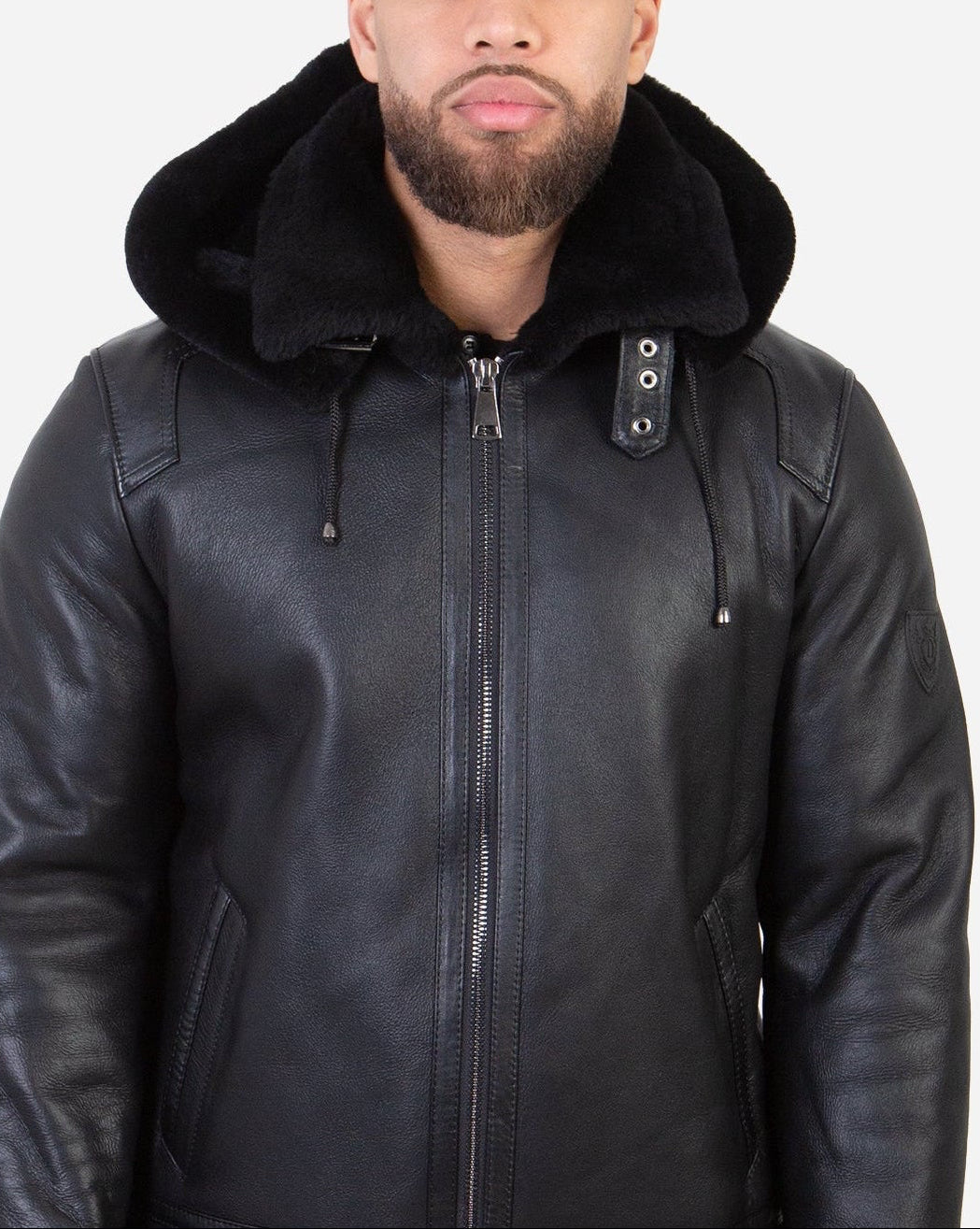 Pilot  Genuine Shearling Jacket-thumbmail-3
