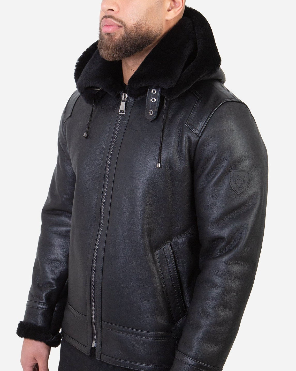 Pilot  Genuine Shearling Jacket-thumbmail-2