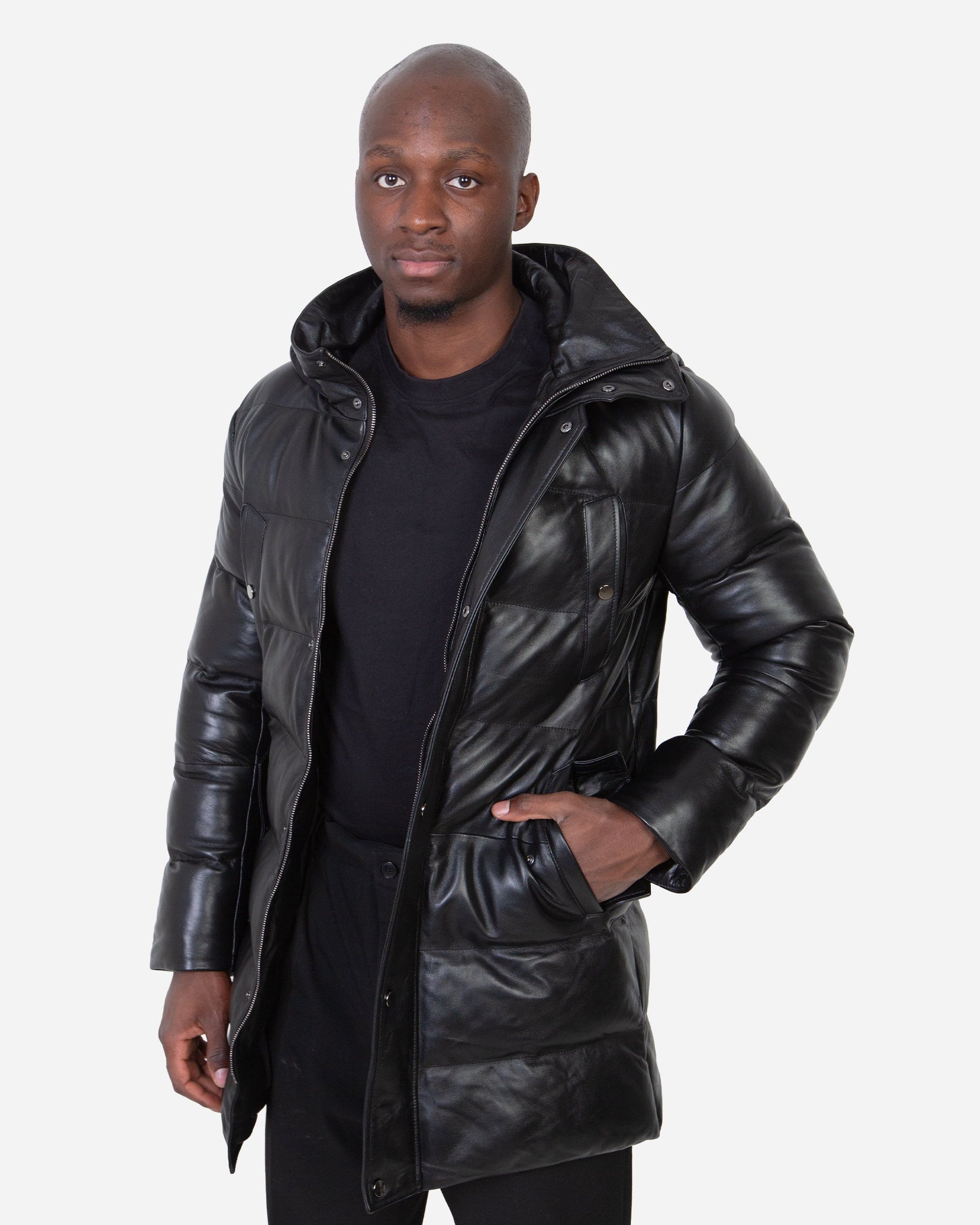 N.HOOLYWOOD COMIX期　LEATHER DOWN JACKET N.hoolywood archive】