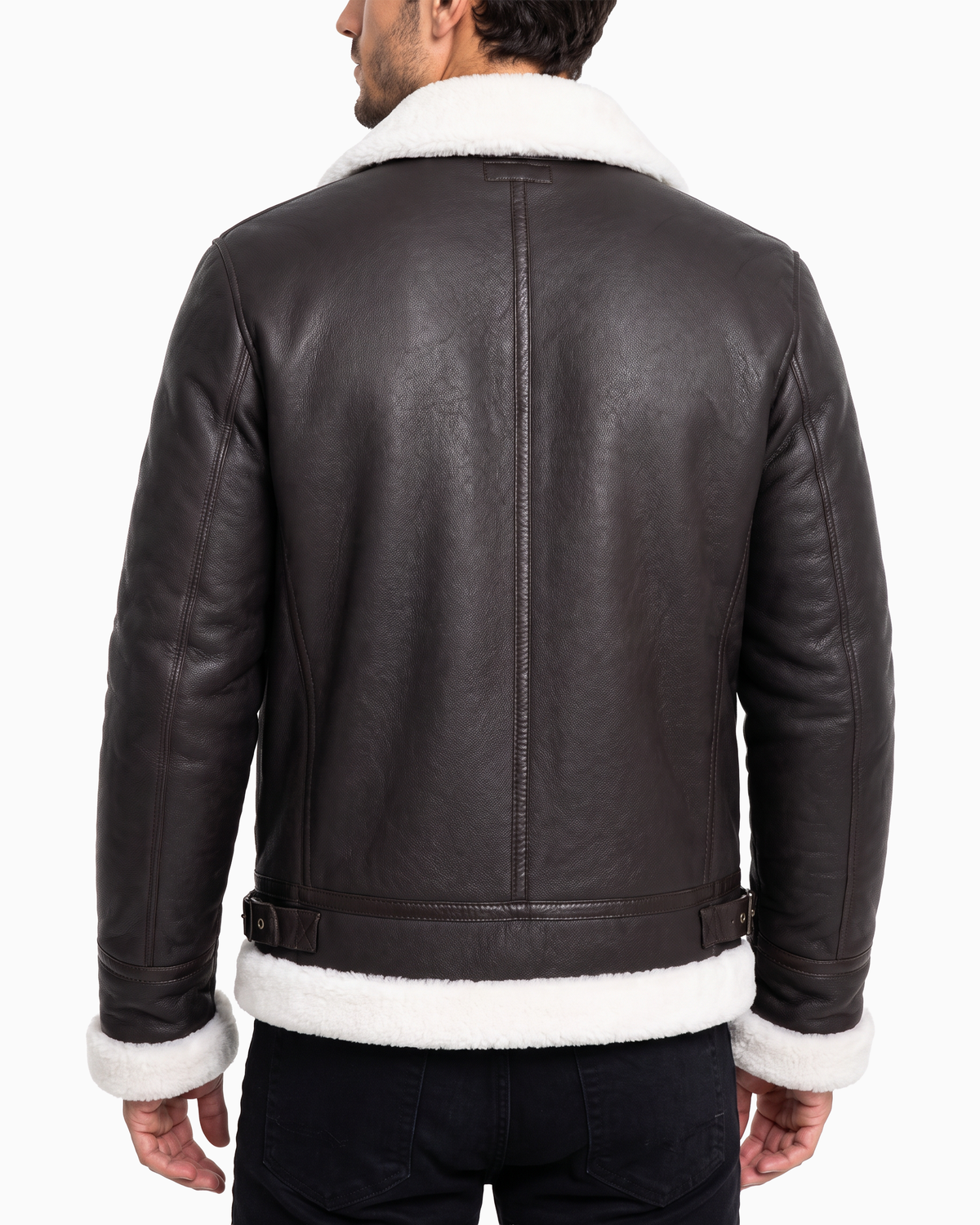 OLTEN MEN'S SHEARLING  JACKET-thumbmail-3