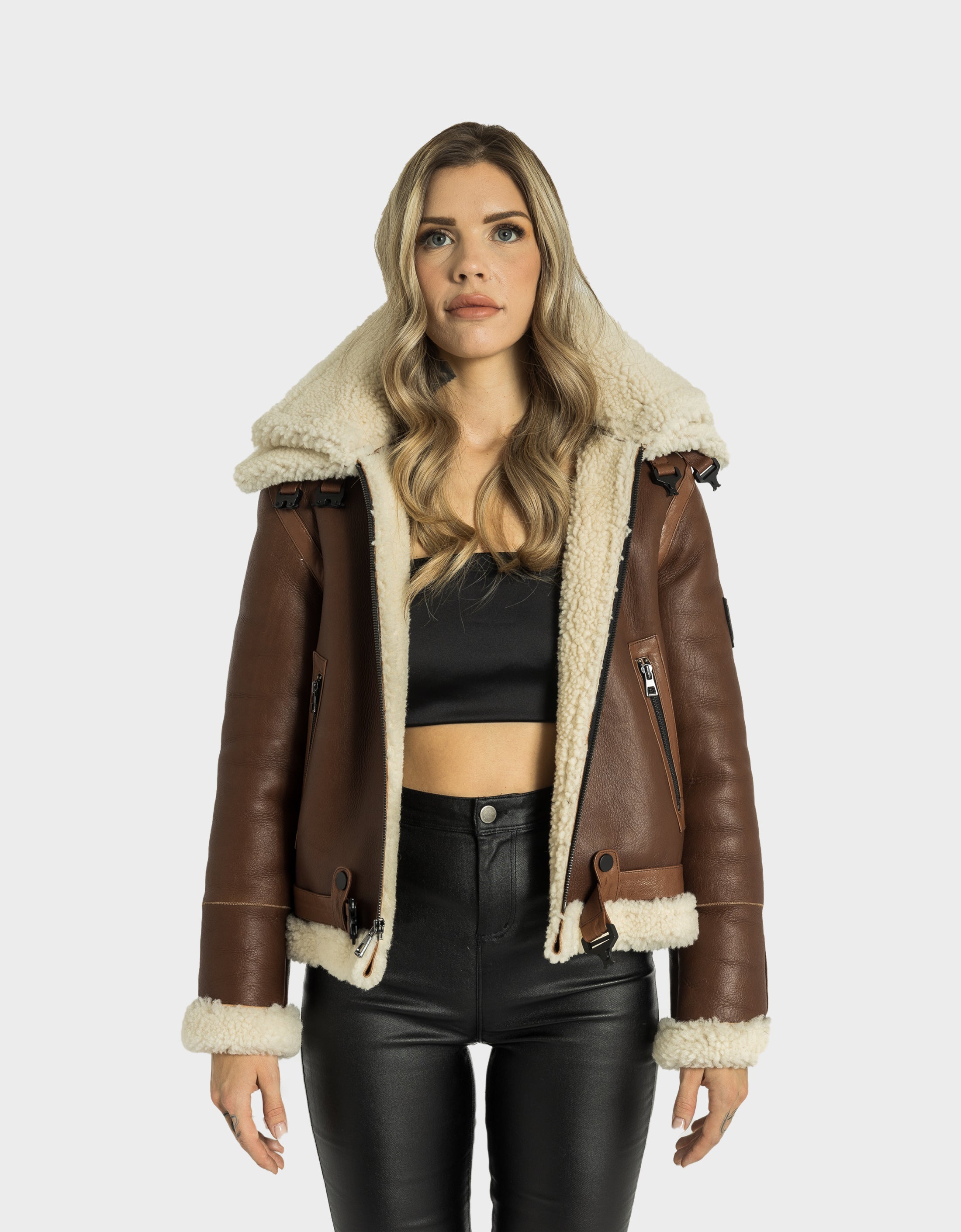 Veronica Sheepskin Jacket-thumbmail-3