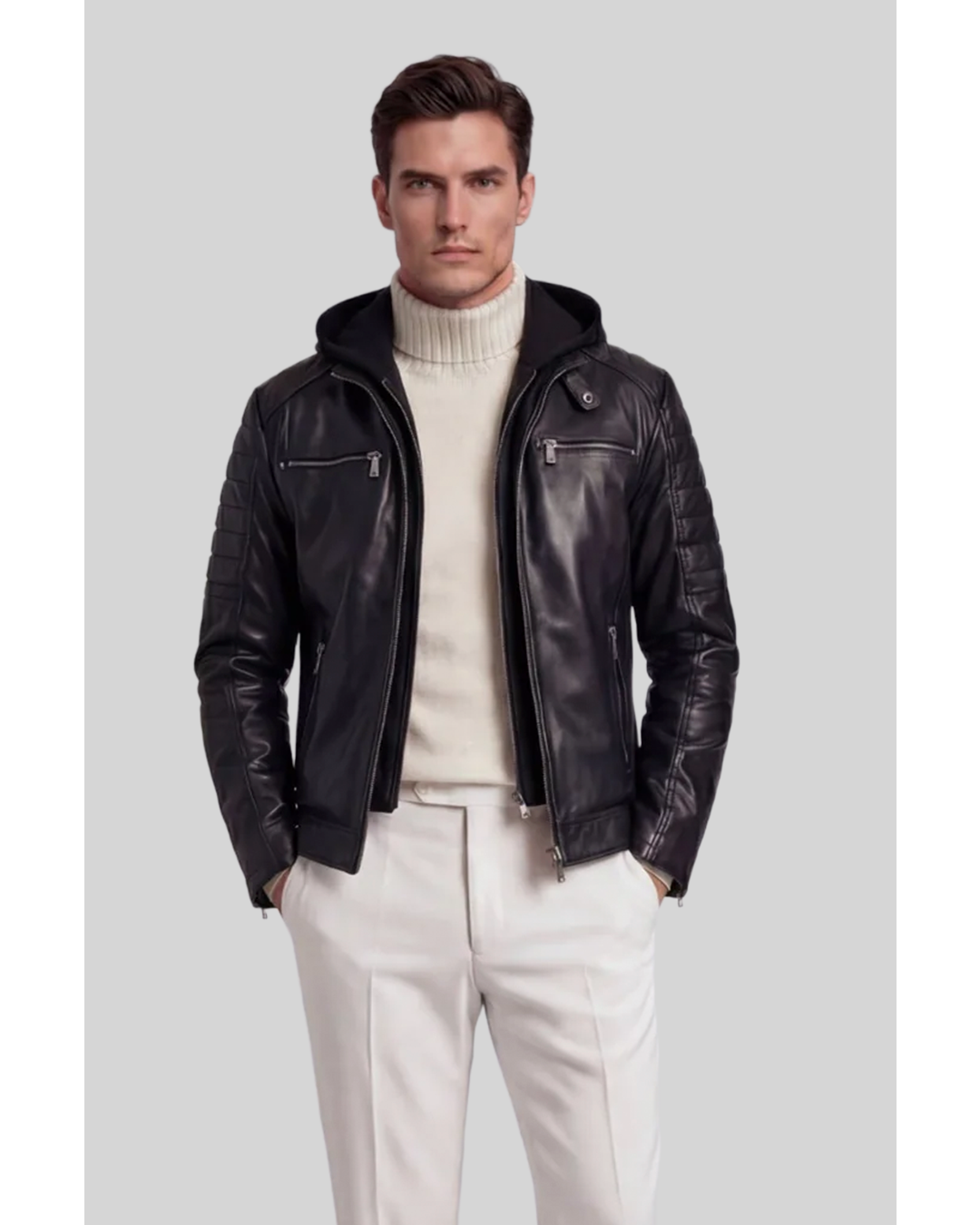 RYDER leather jacker