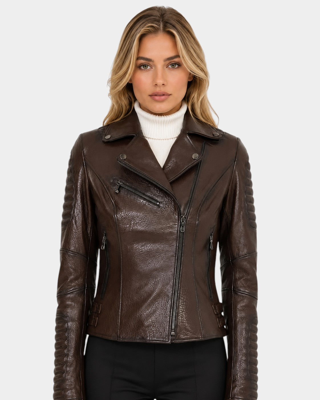 Sienna BIKER LEATHER JACKET