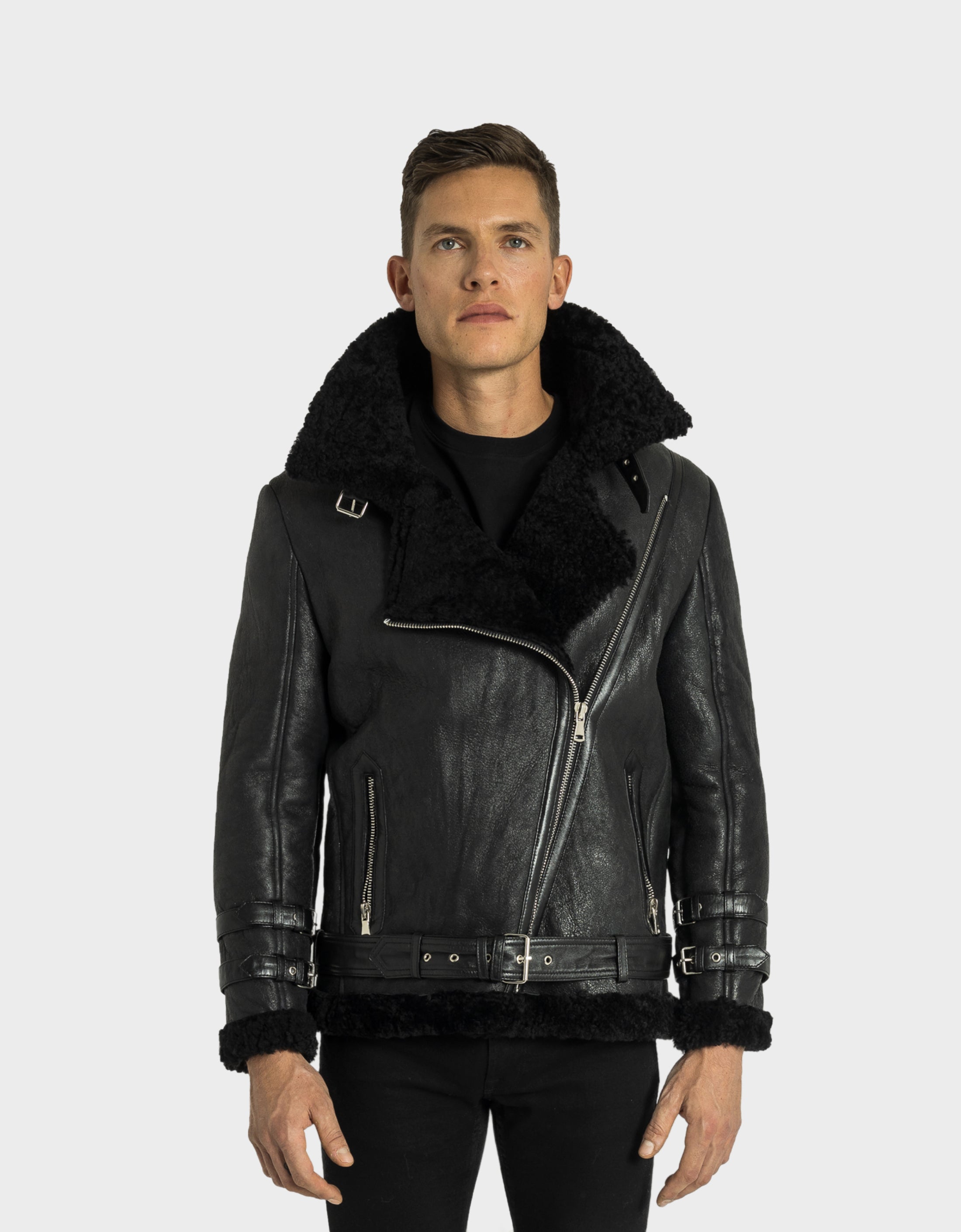 Jhonas  Shearling Jacket-thumbmail-1