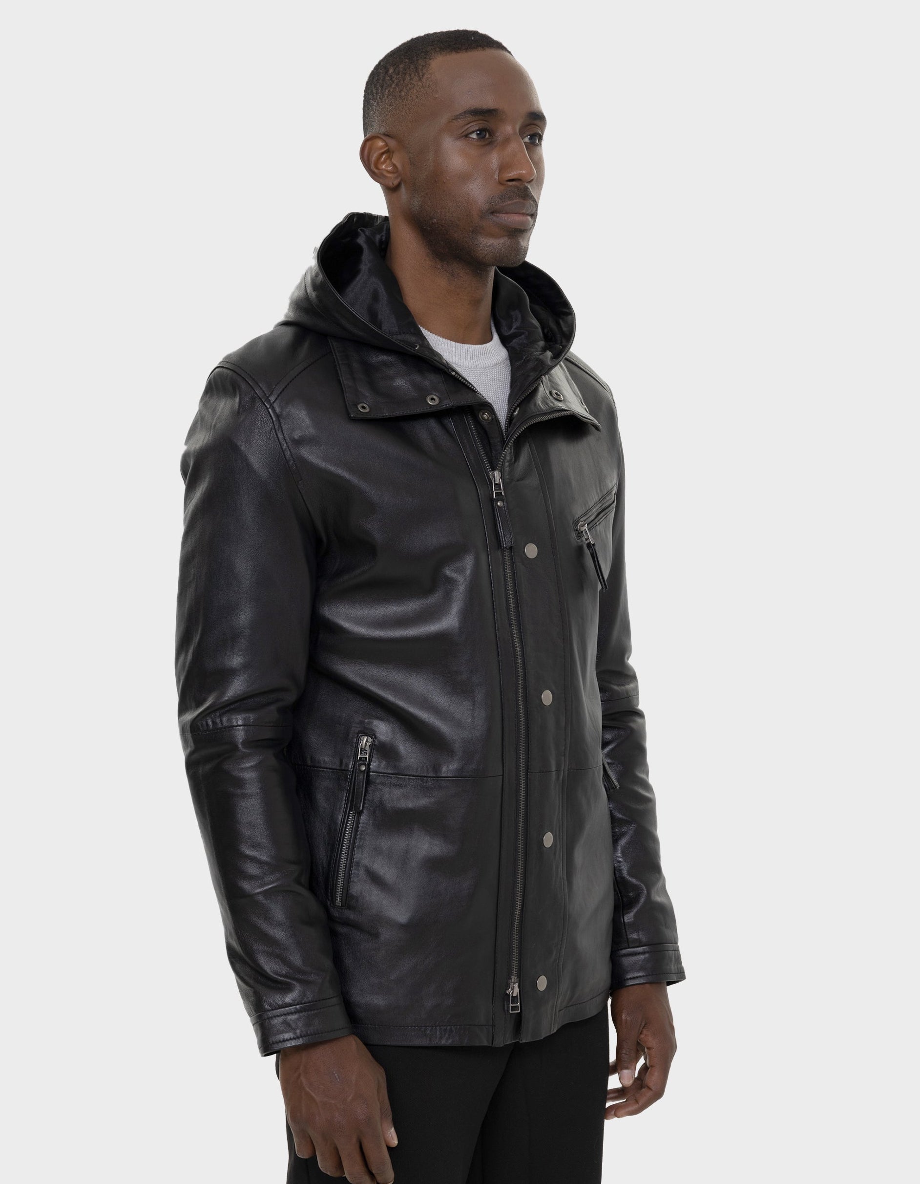 Varvatos Leather Jacket-8