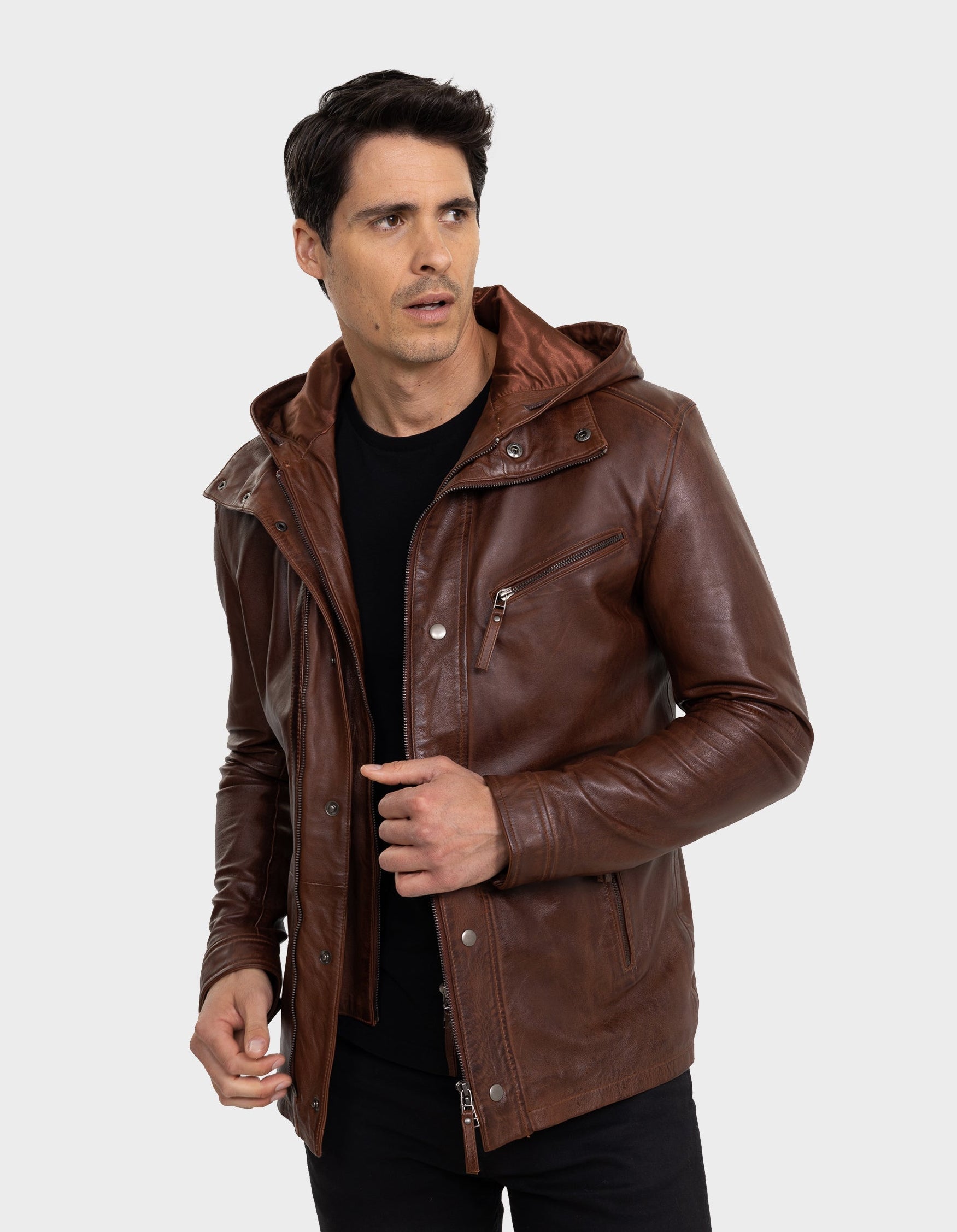 Varvatos Leather Jacket-4