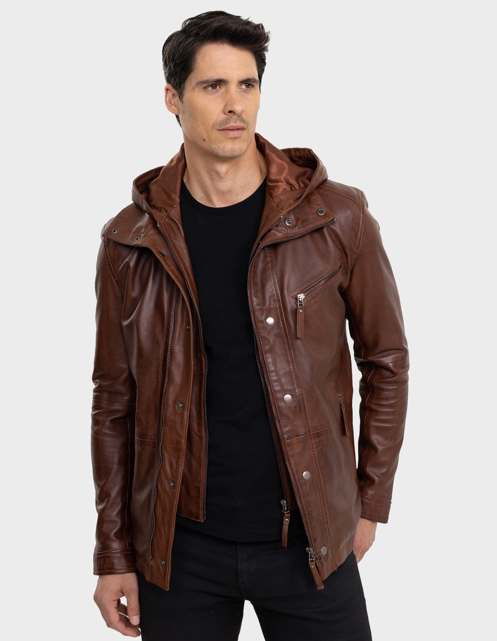 Varvatos Leather Jacket-2