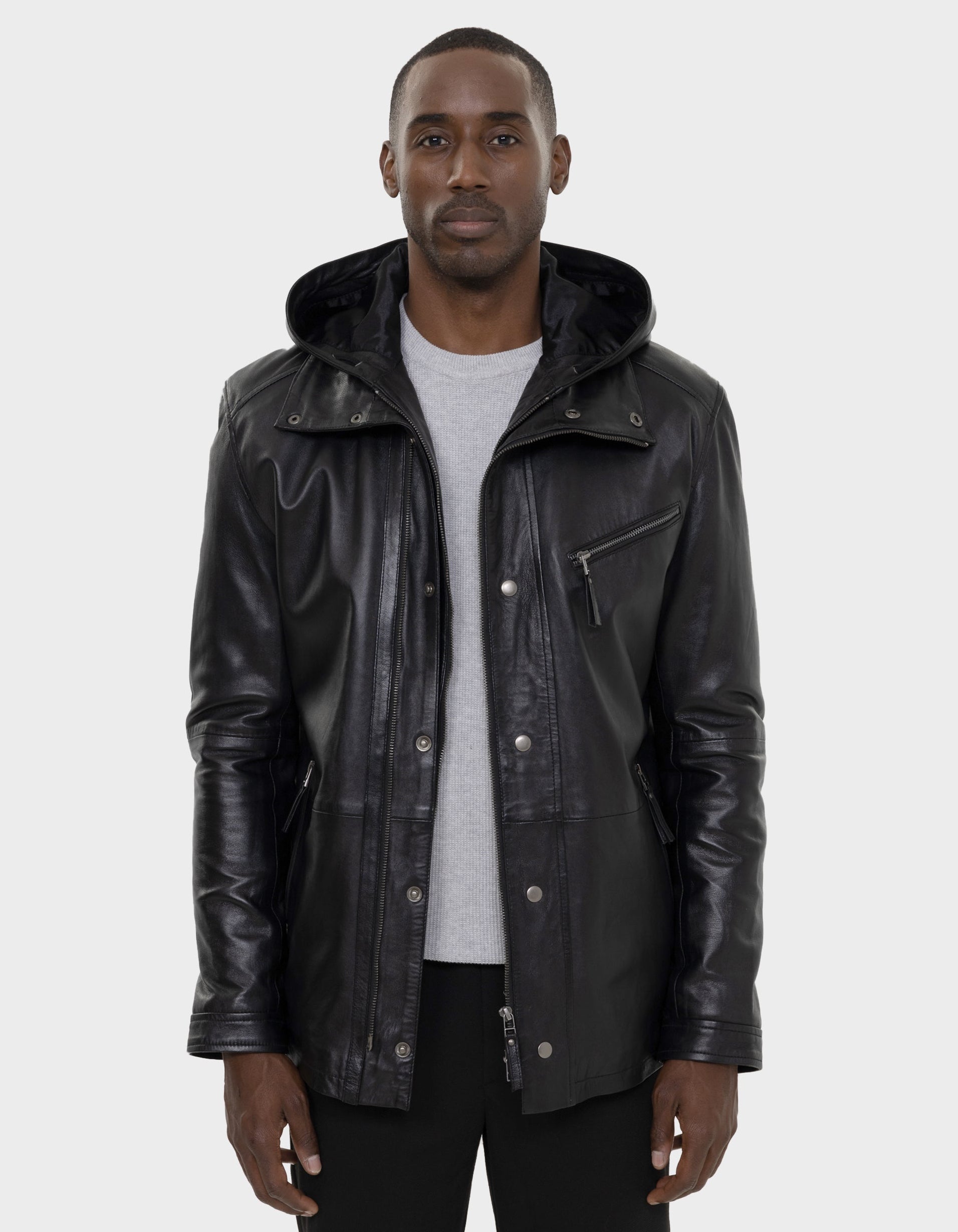 Varvatos Leather Jacket-7