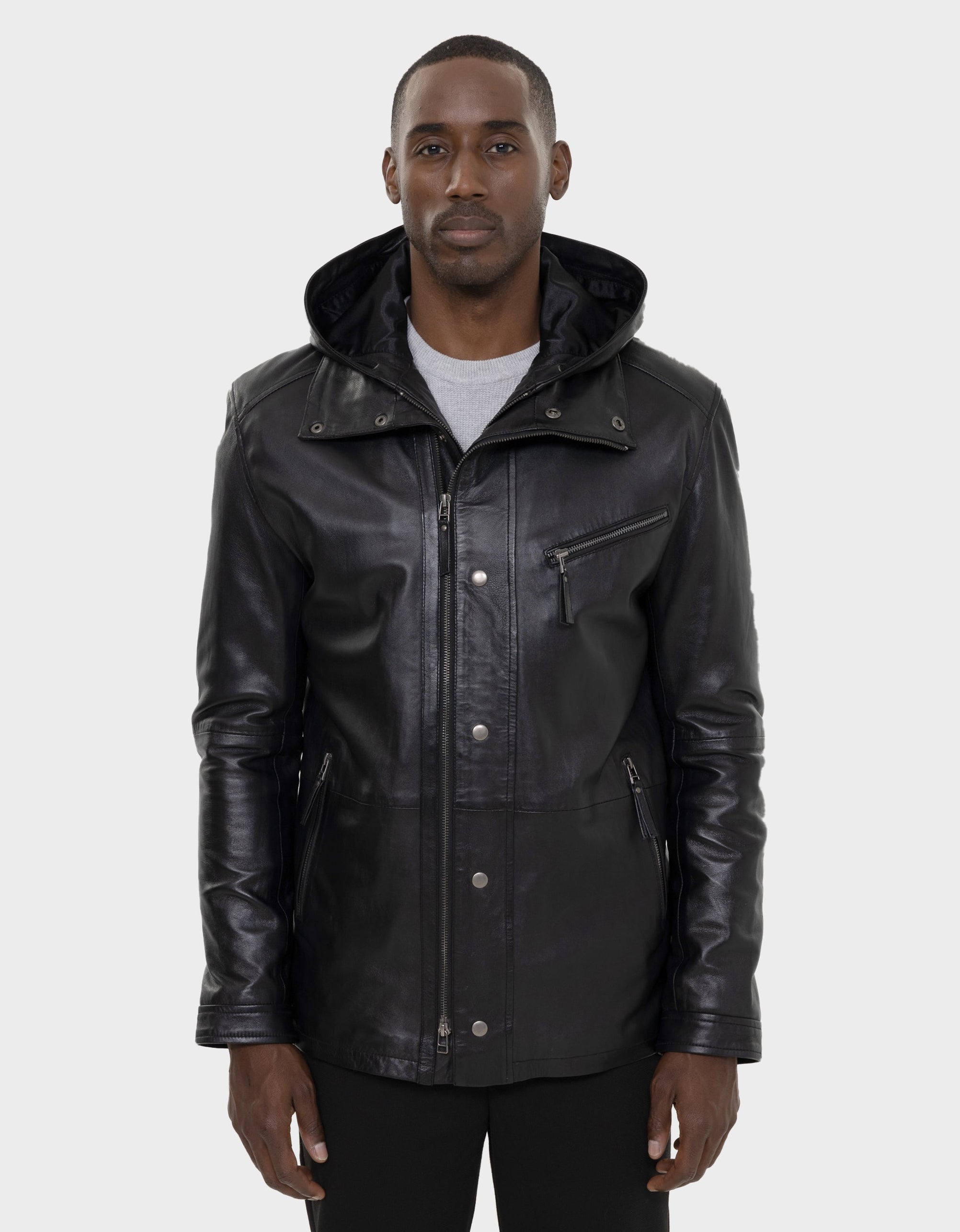 Varvatos Leather Jacket-6