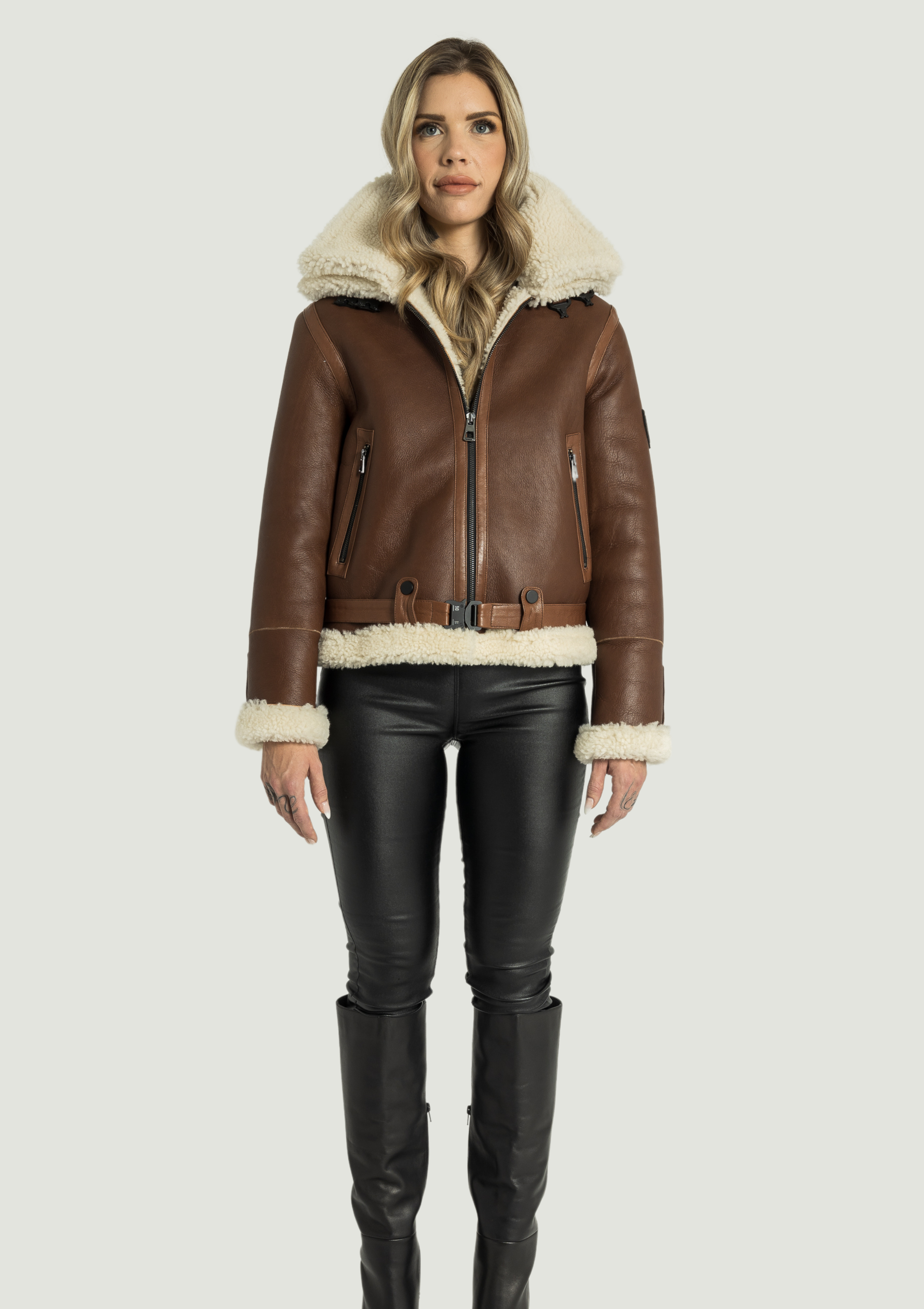 Veronica Sheepskin Jacket