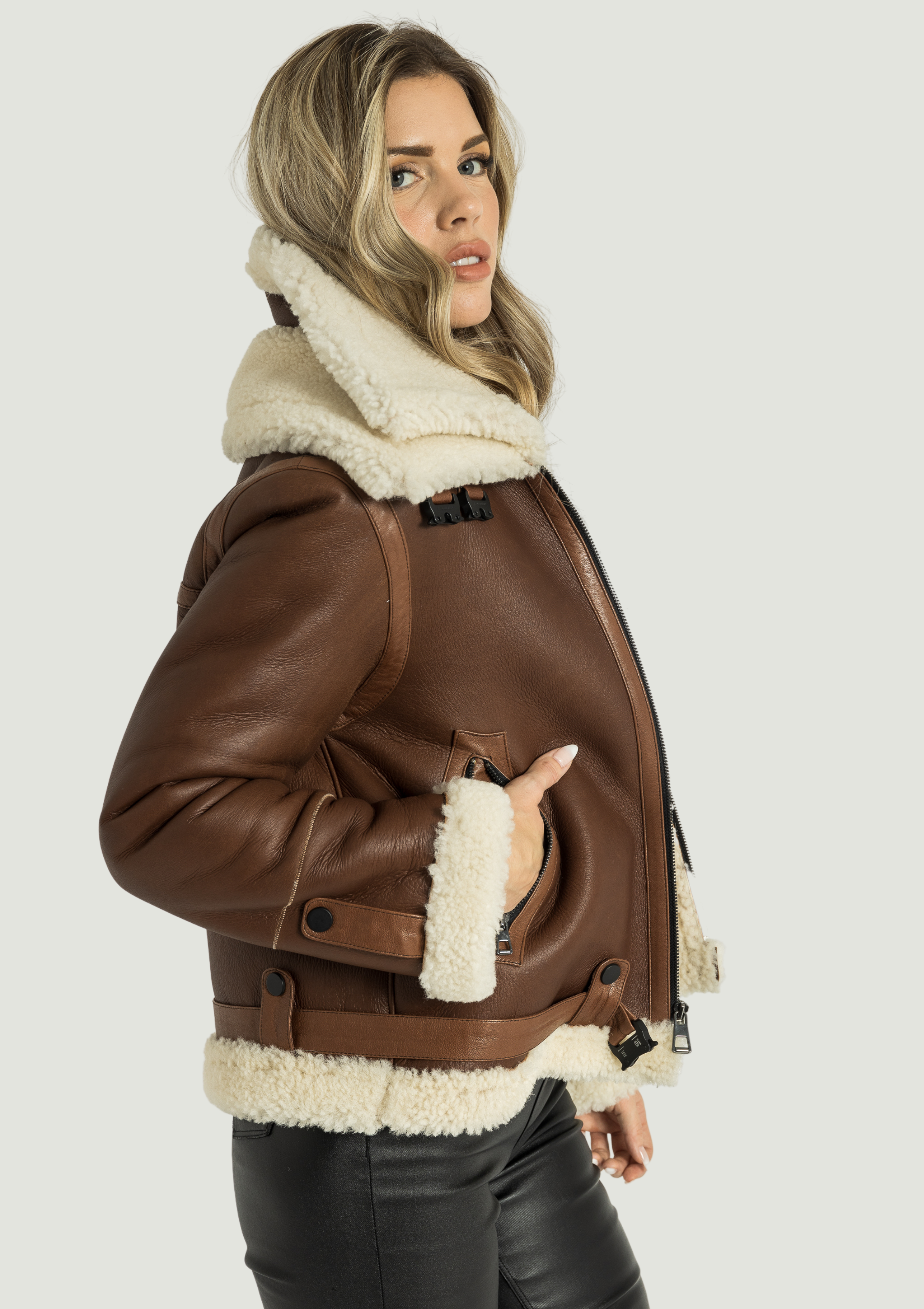 Veronica Sheepskin Jacket