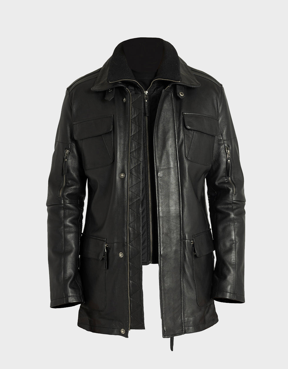 David Leather Jacket – Cuir Dimitri
