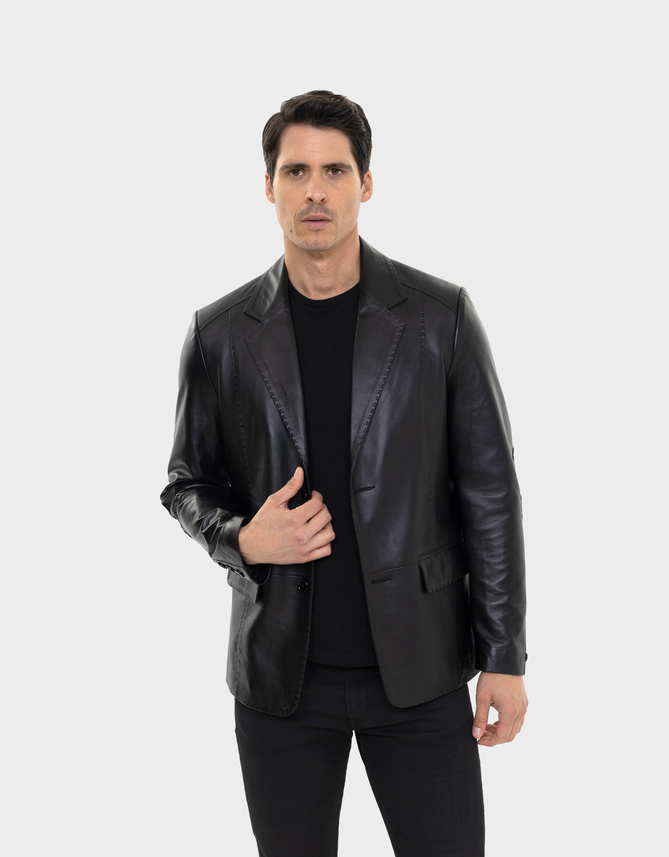 Mencia Leather Blazer