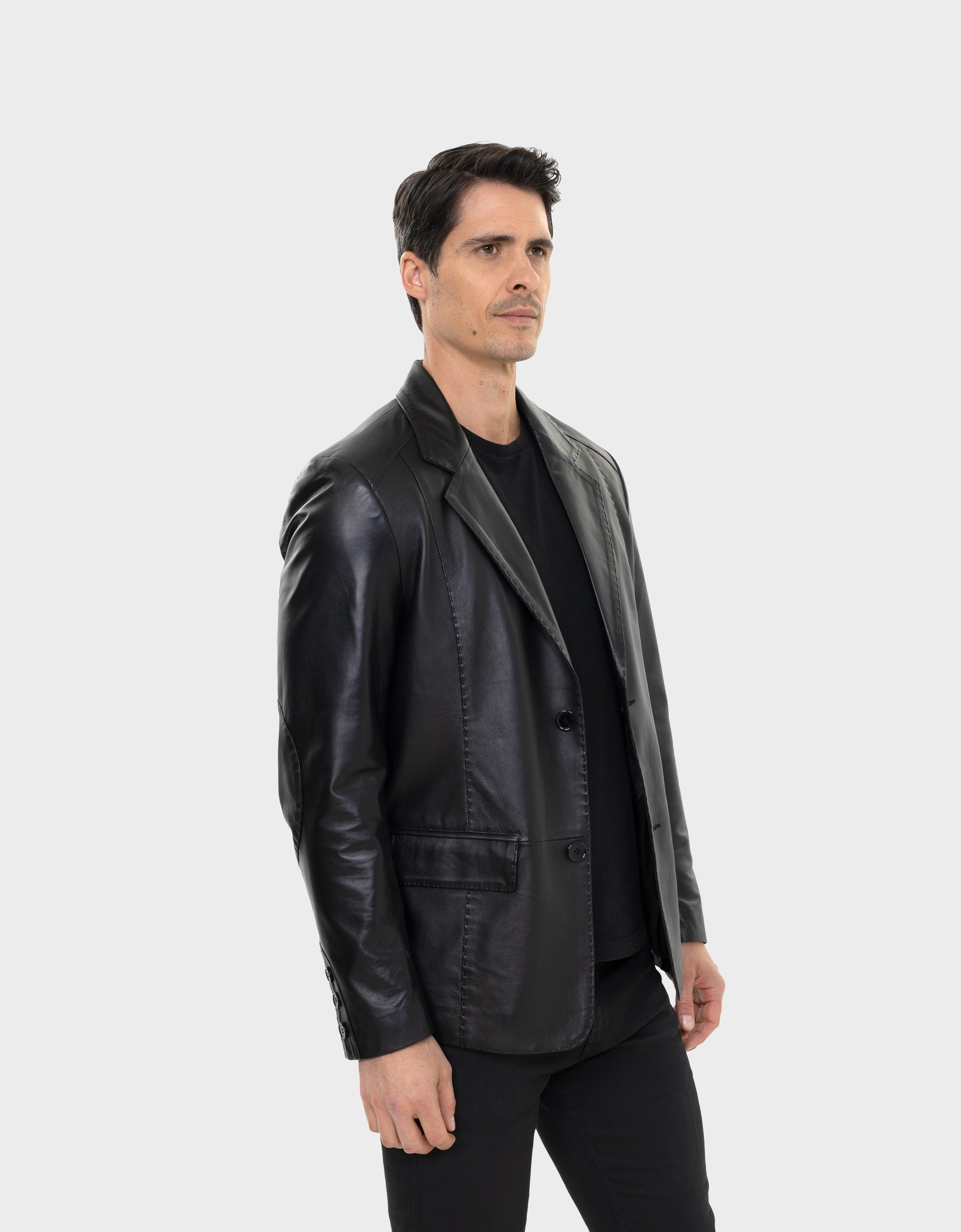 Mencia Leather Blazer