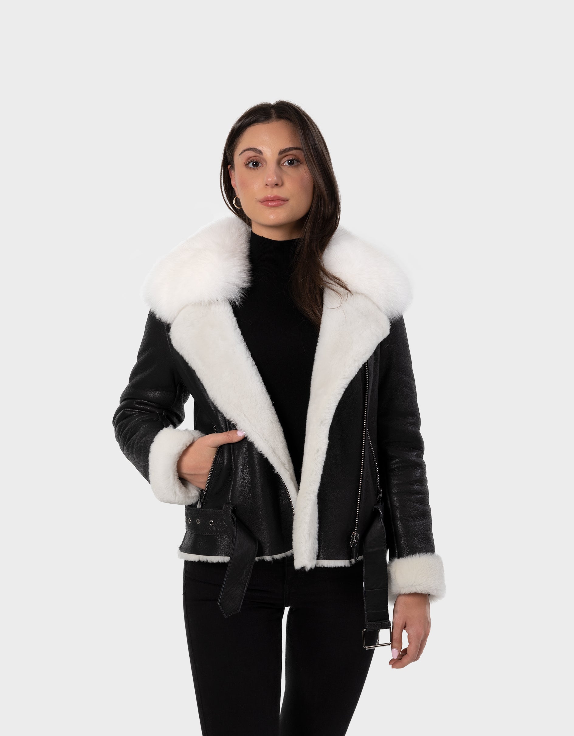 Aliciya Real Shearling Jacket