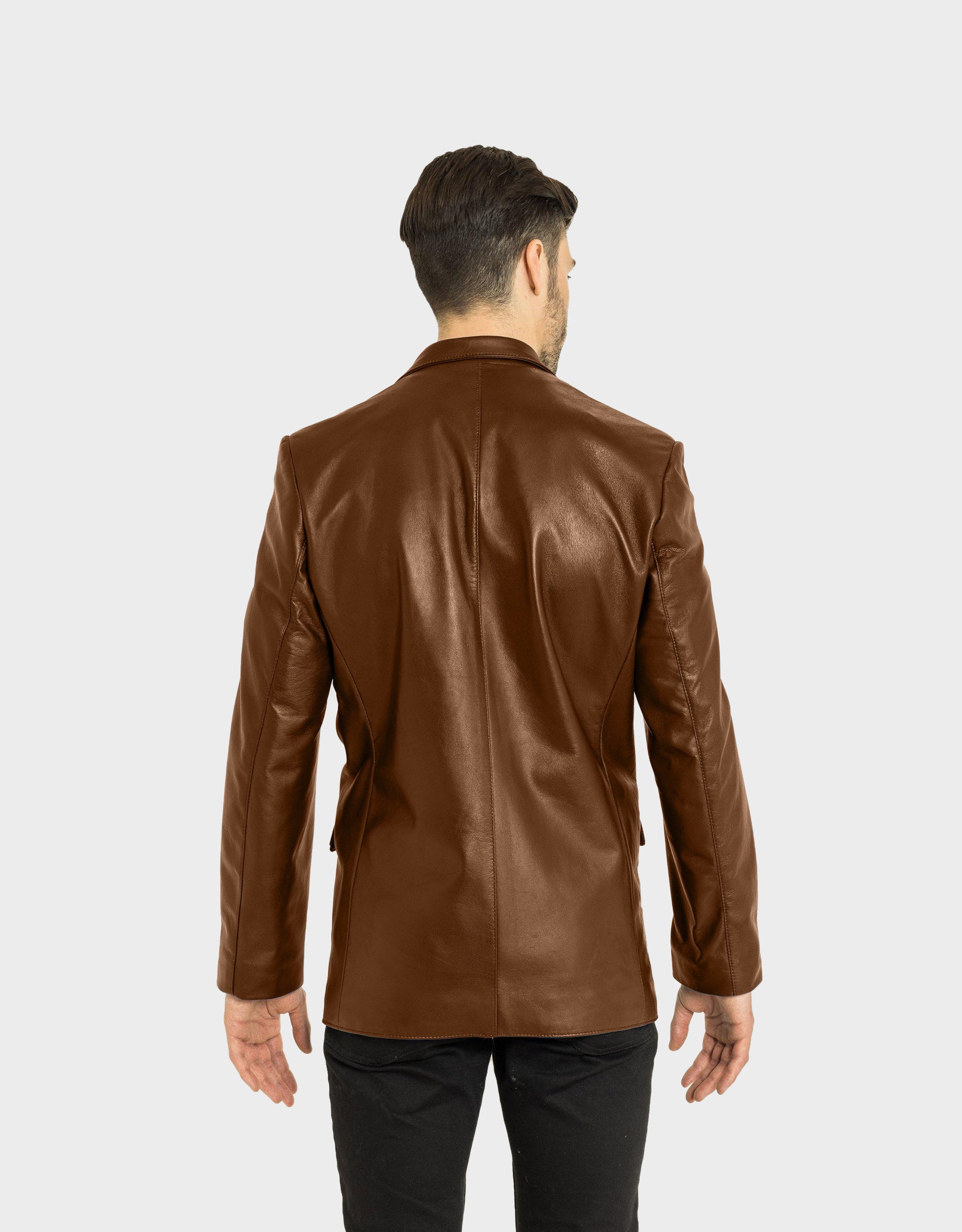 Angelo Leather Blazer