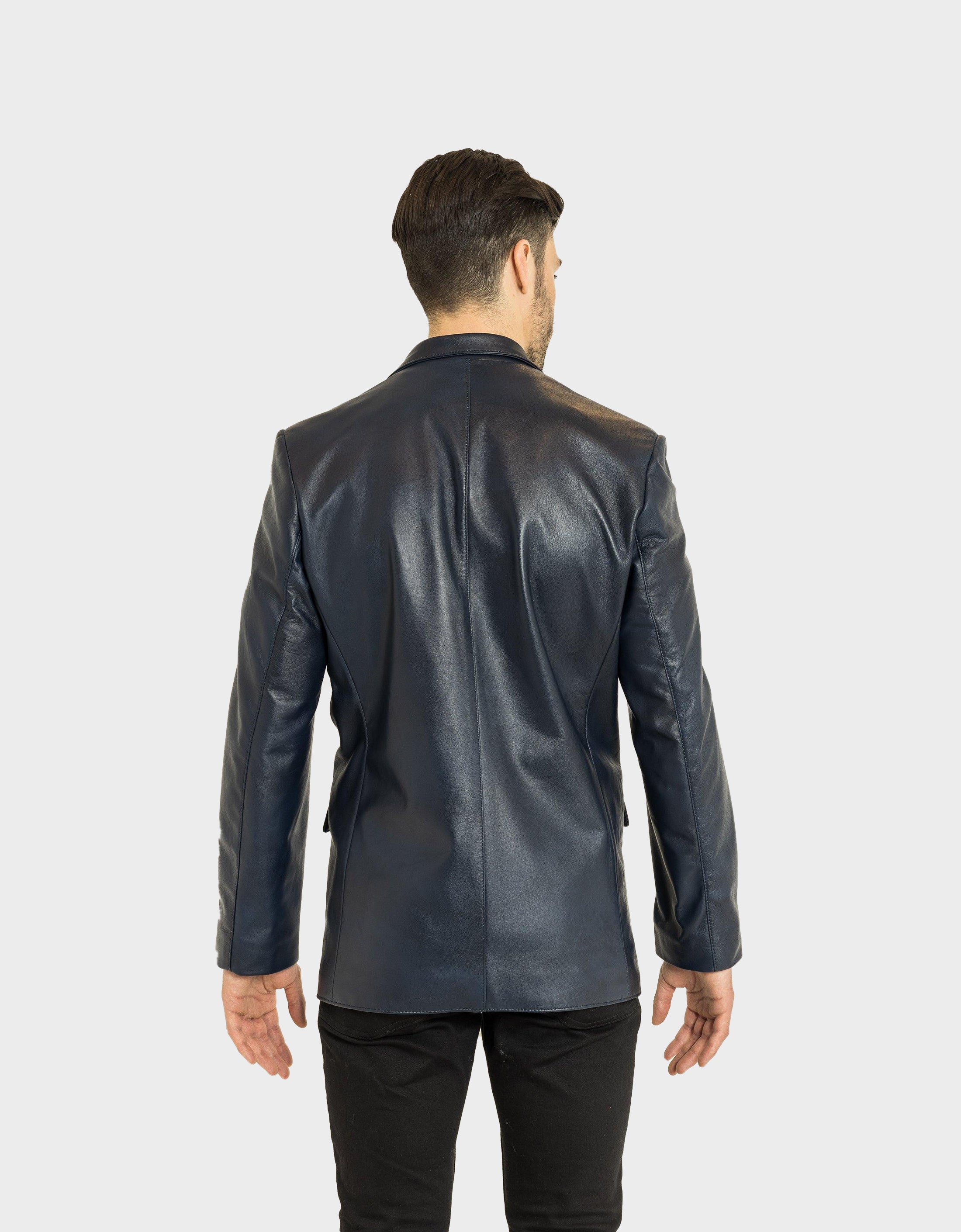 Angelo Leather Blazer